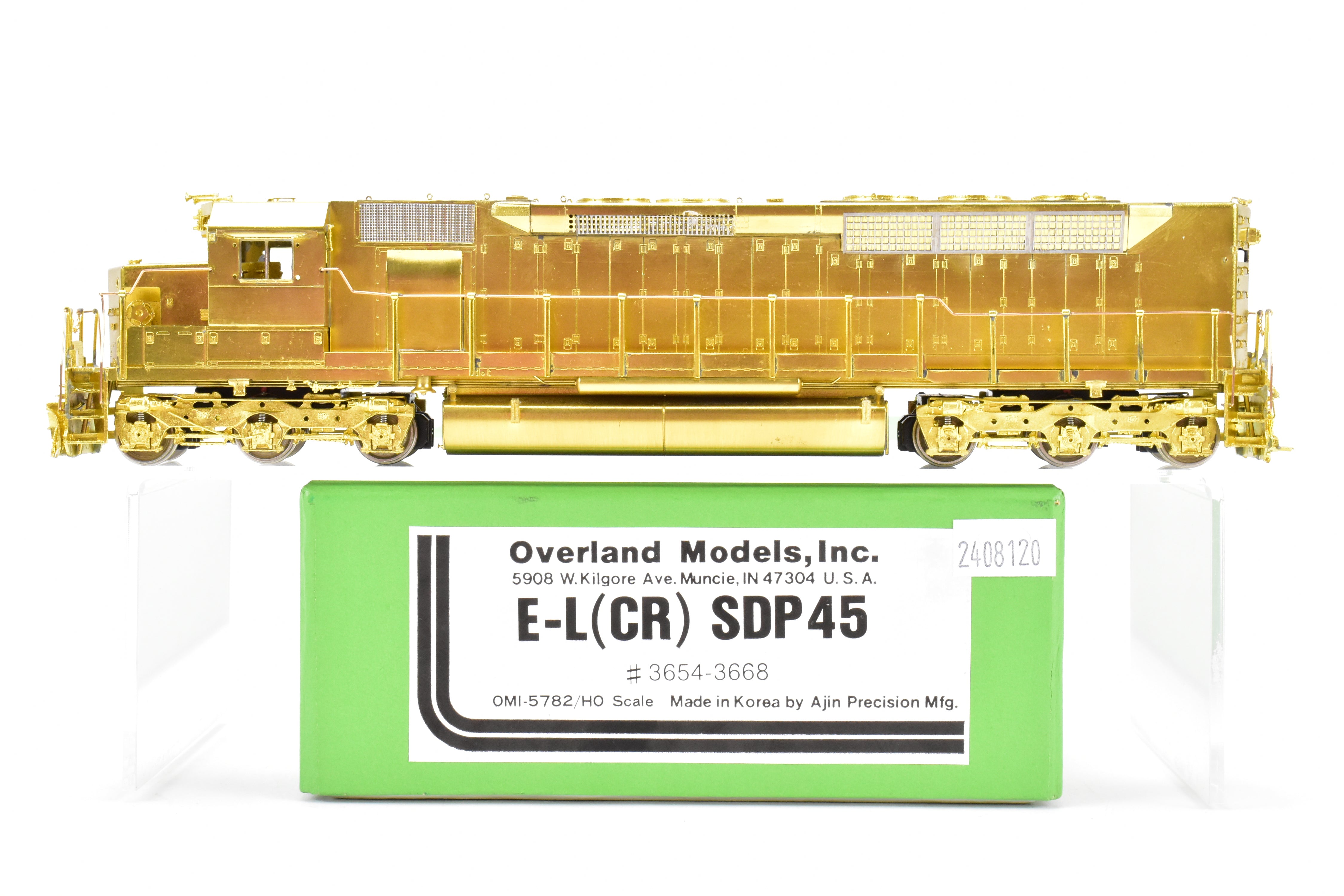 HO Scale Brass Erie Lackawanna & Conrail EMD SDP45 by Overland Models Inc