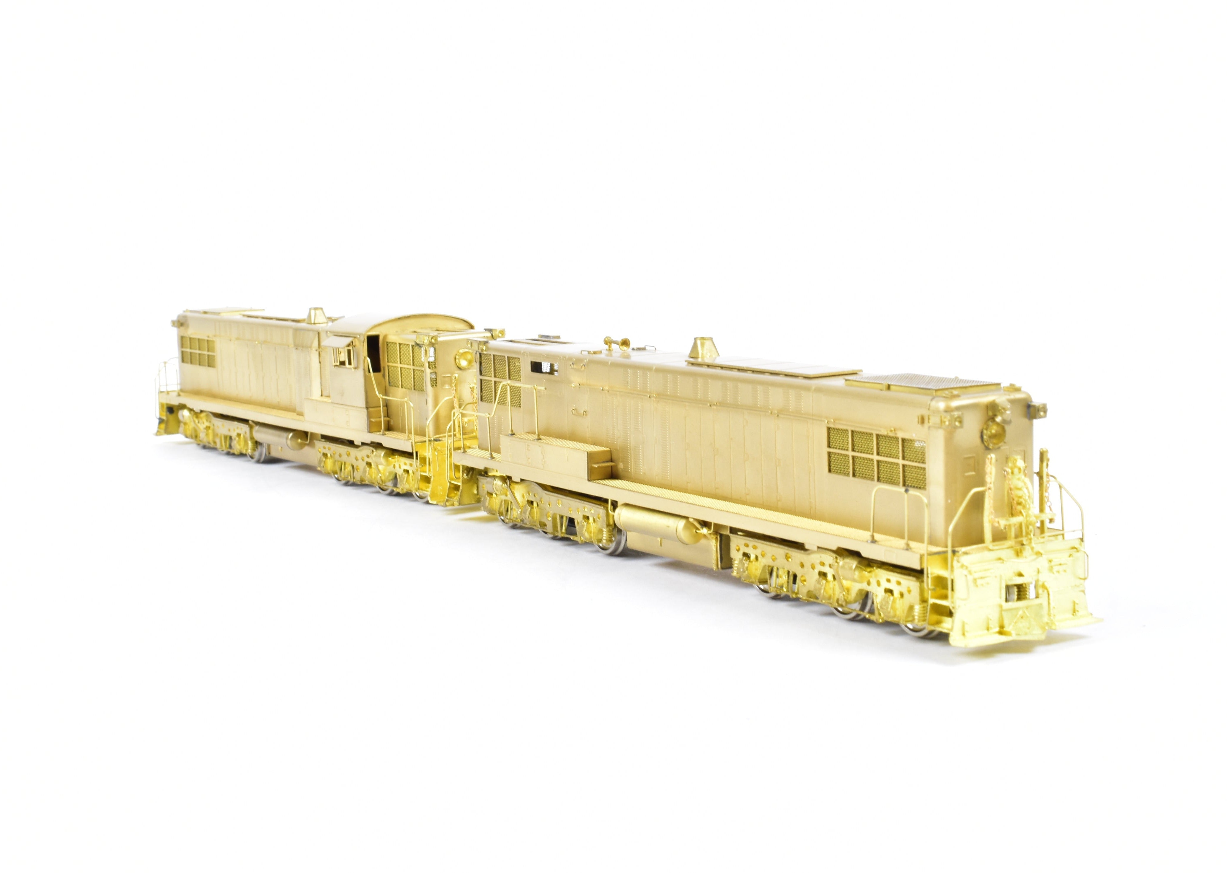 HO Scale Brass Hallmark Collectible Models - Southern Pacific Baldwin Locomotive Works AS - 616 A/B Locomotive Set