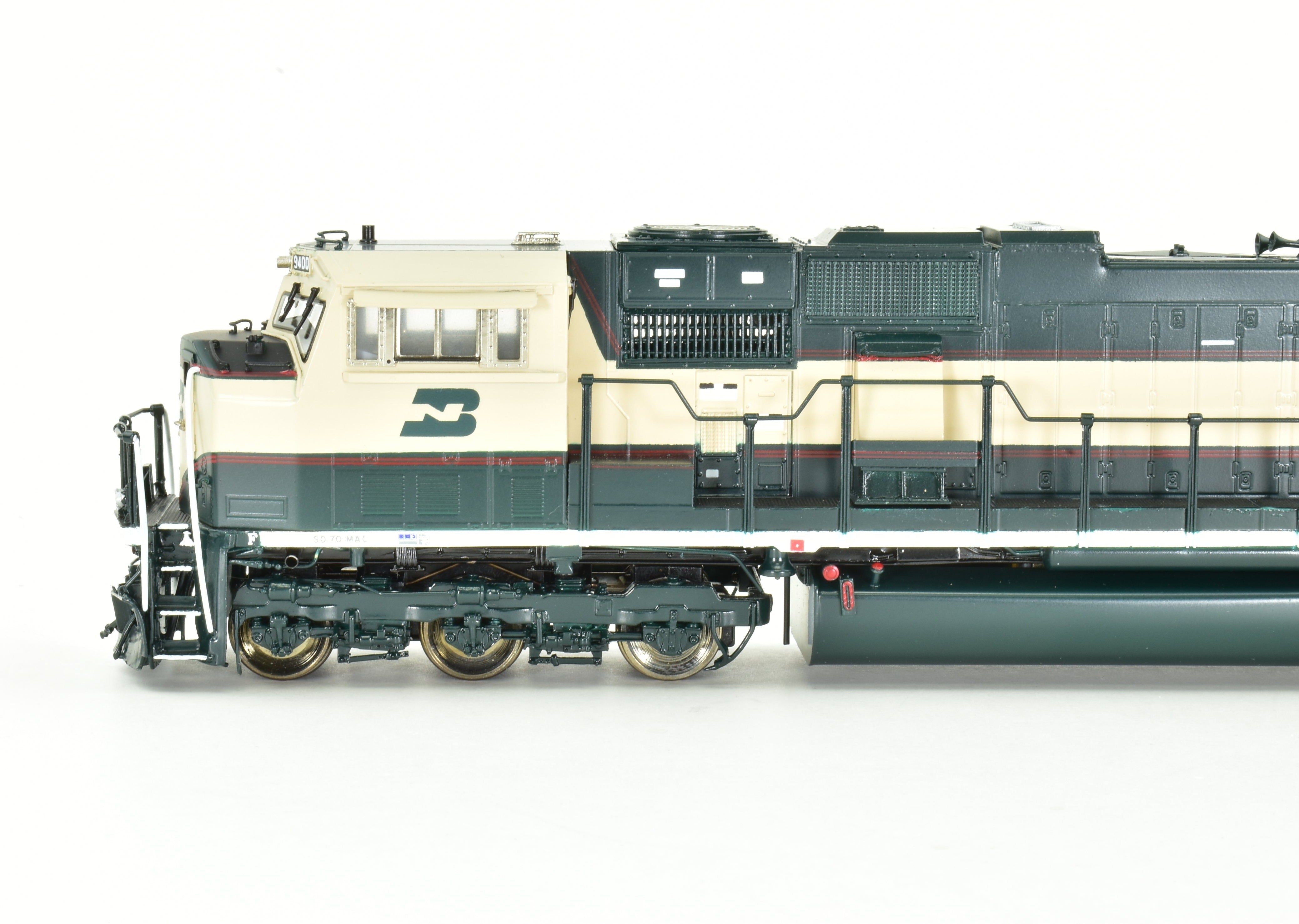 HO Scale Brass OMI BN Burlington Northern SD70MAC FP Locomotive No. 9400