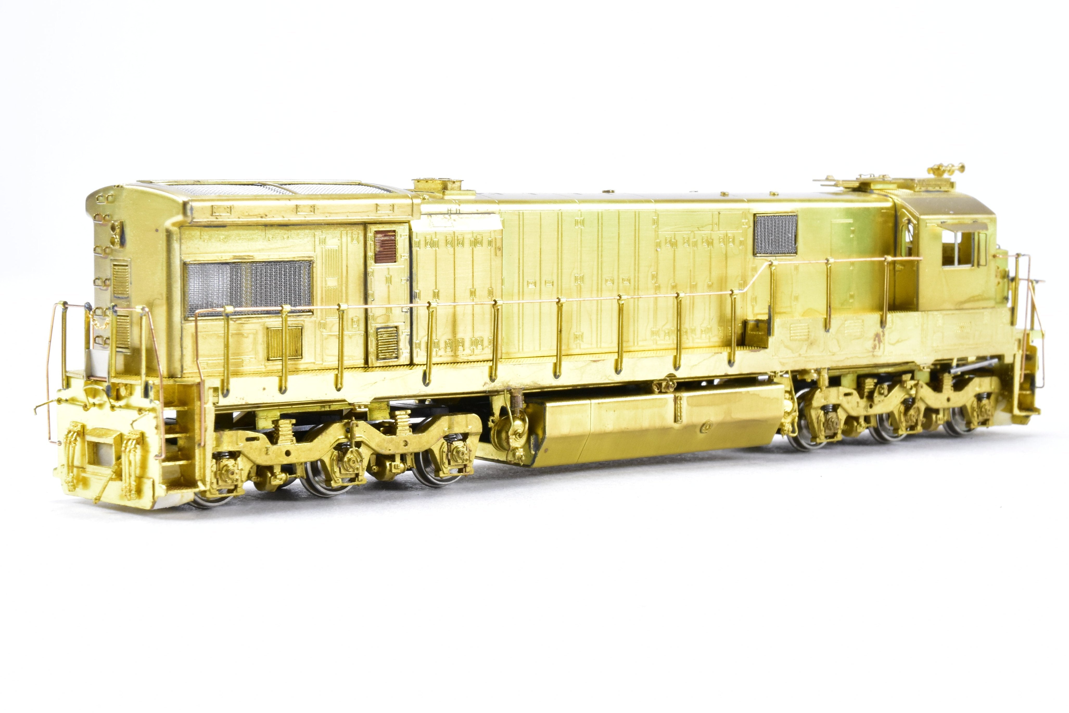 HO Scale Brass Locomotive Model - Overland Models, Inc. ATSF - Santa Fe GE U36C Rebuilt #9500