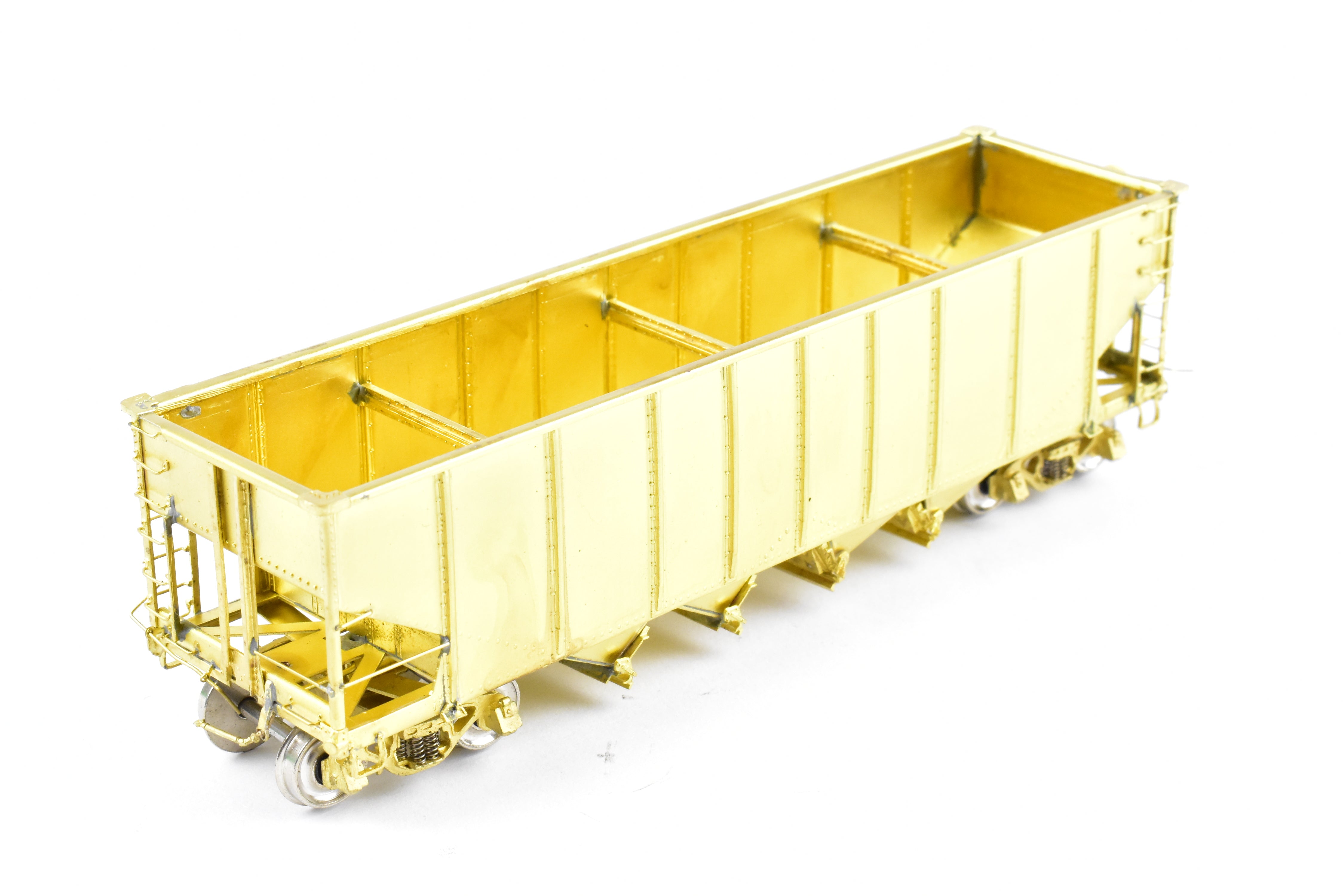 HO Scale Brass Quad Hopper Model by Overland Models, Inc. (OMI) - Chicago & North Western (C&NW) #60001 - 60999, As Originally Built