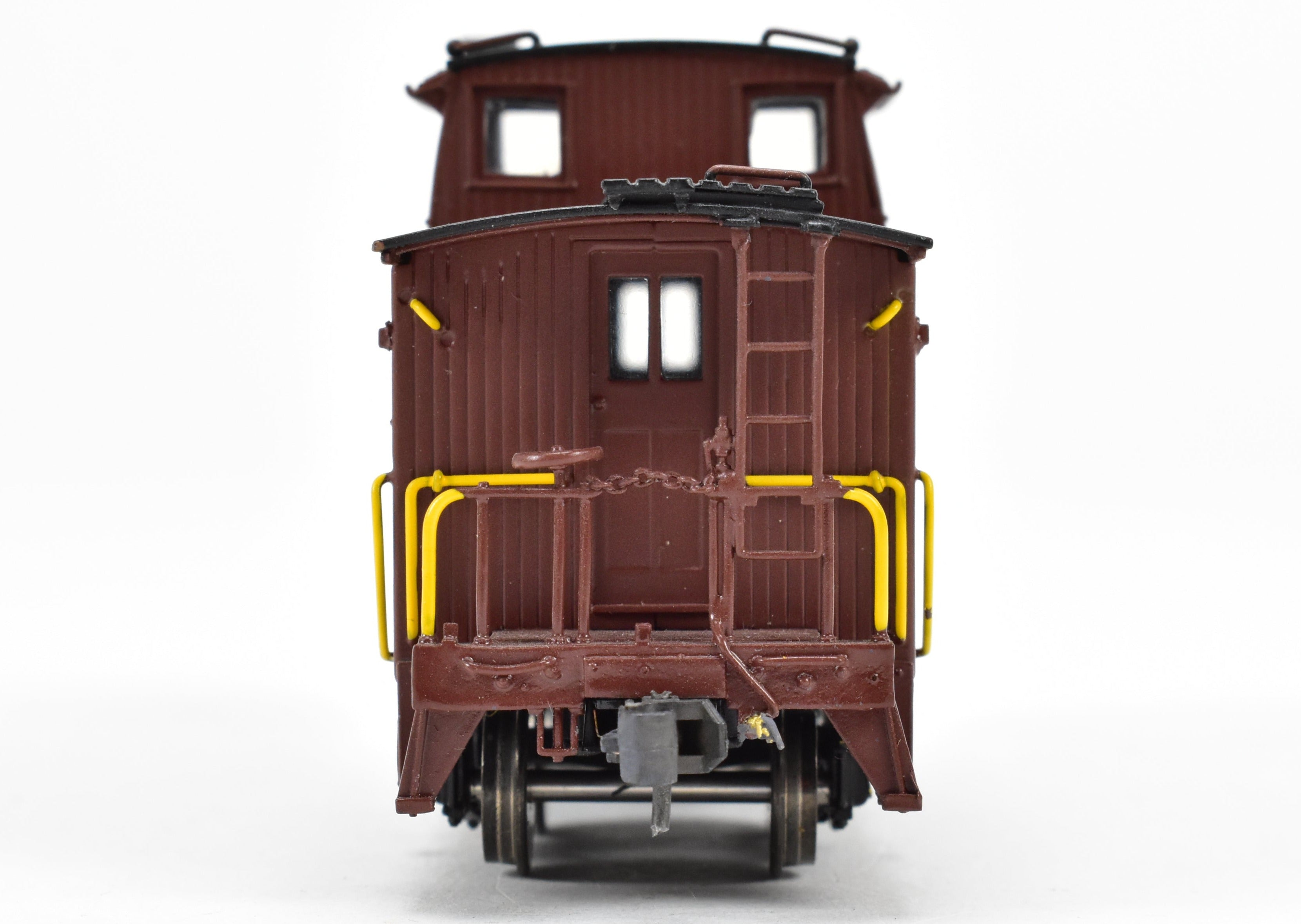 HO Scale Brass Model of Overland Models, Inc. New York Central 24-Foot Wood Caboose with FP No. 18925