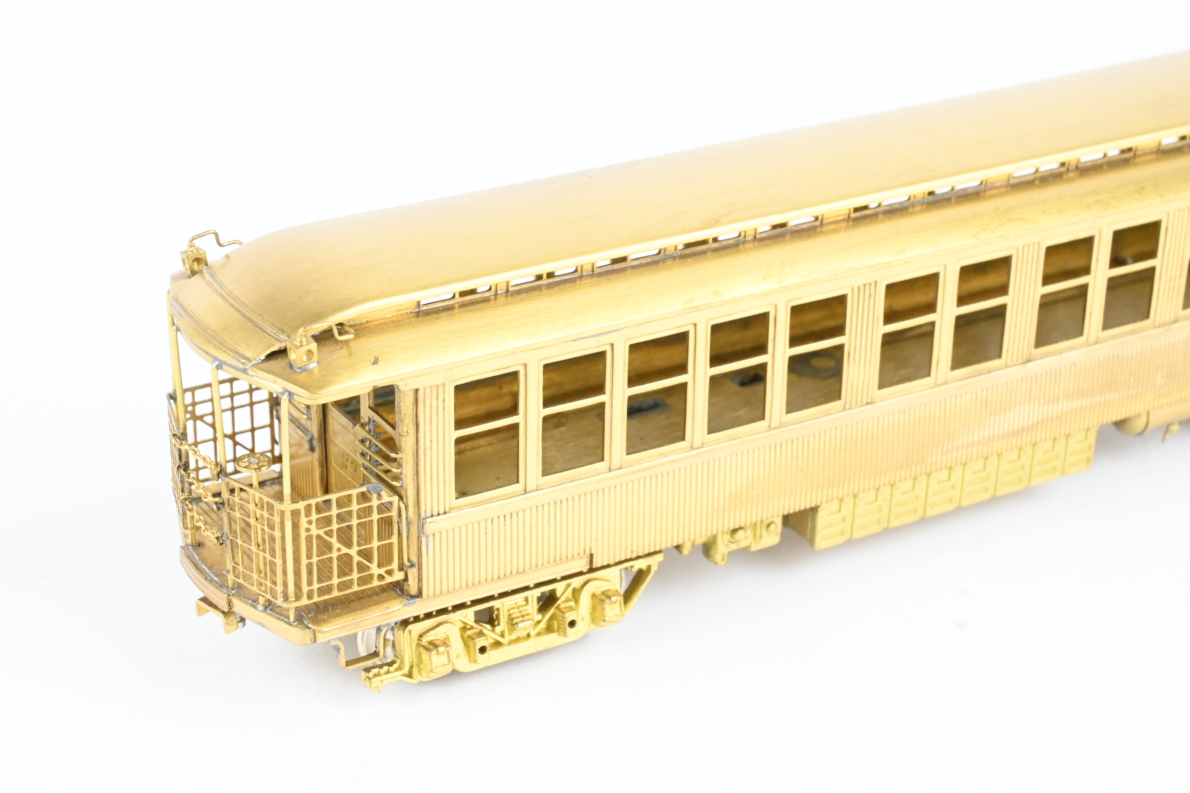 1981 HO Brass WP Car Corp. BRT/BTU Powered & Unpowered Train Cars, C-7 Excellent