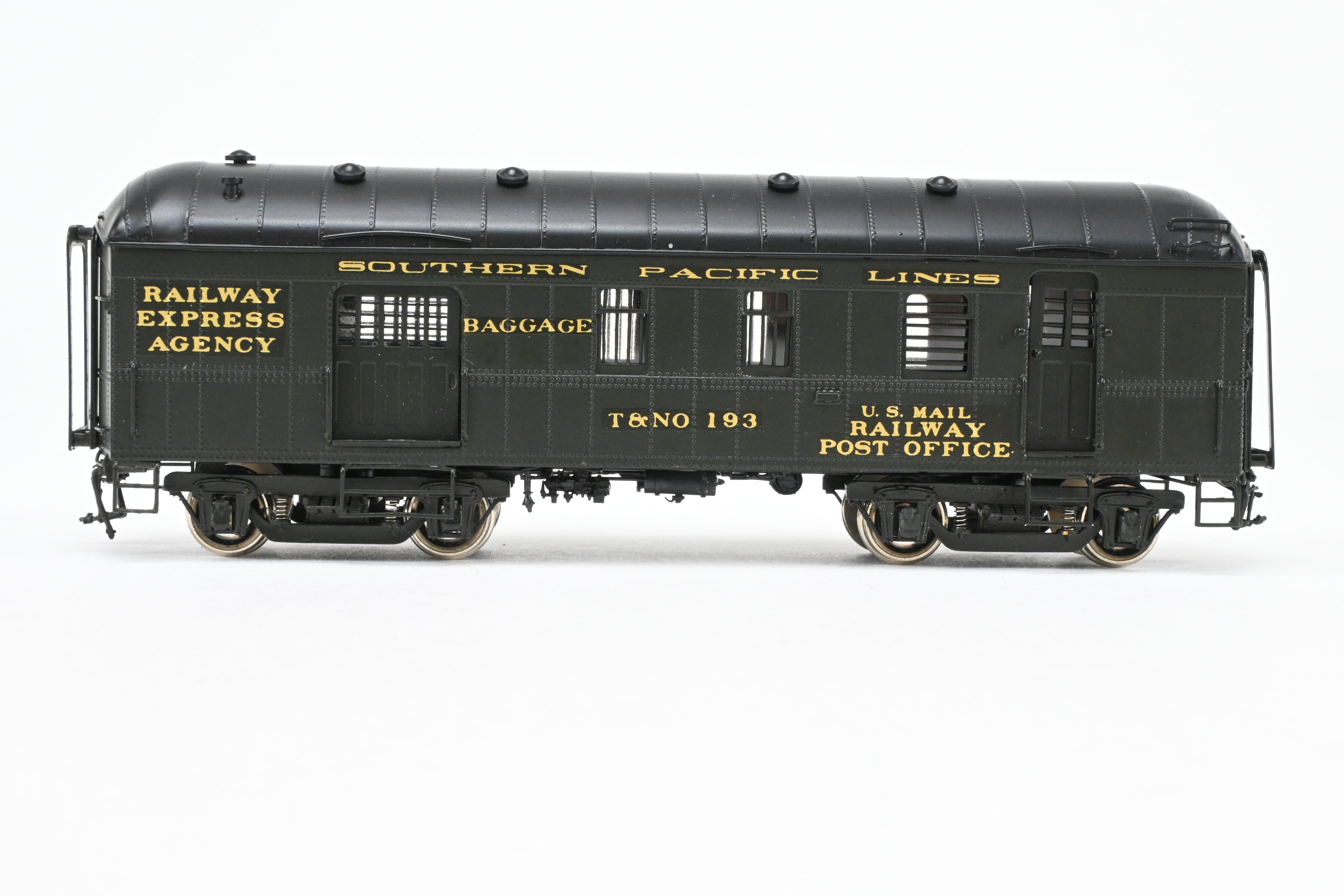 HO Brass Precision Scale Co. T&NO 40' Baggage/RPO Model #193