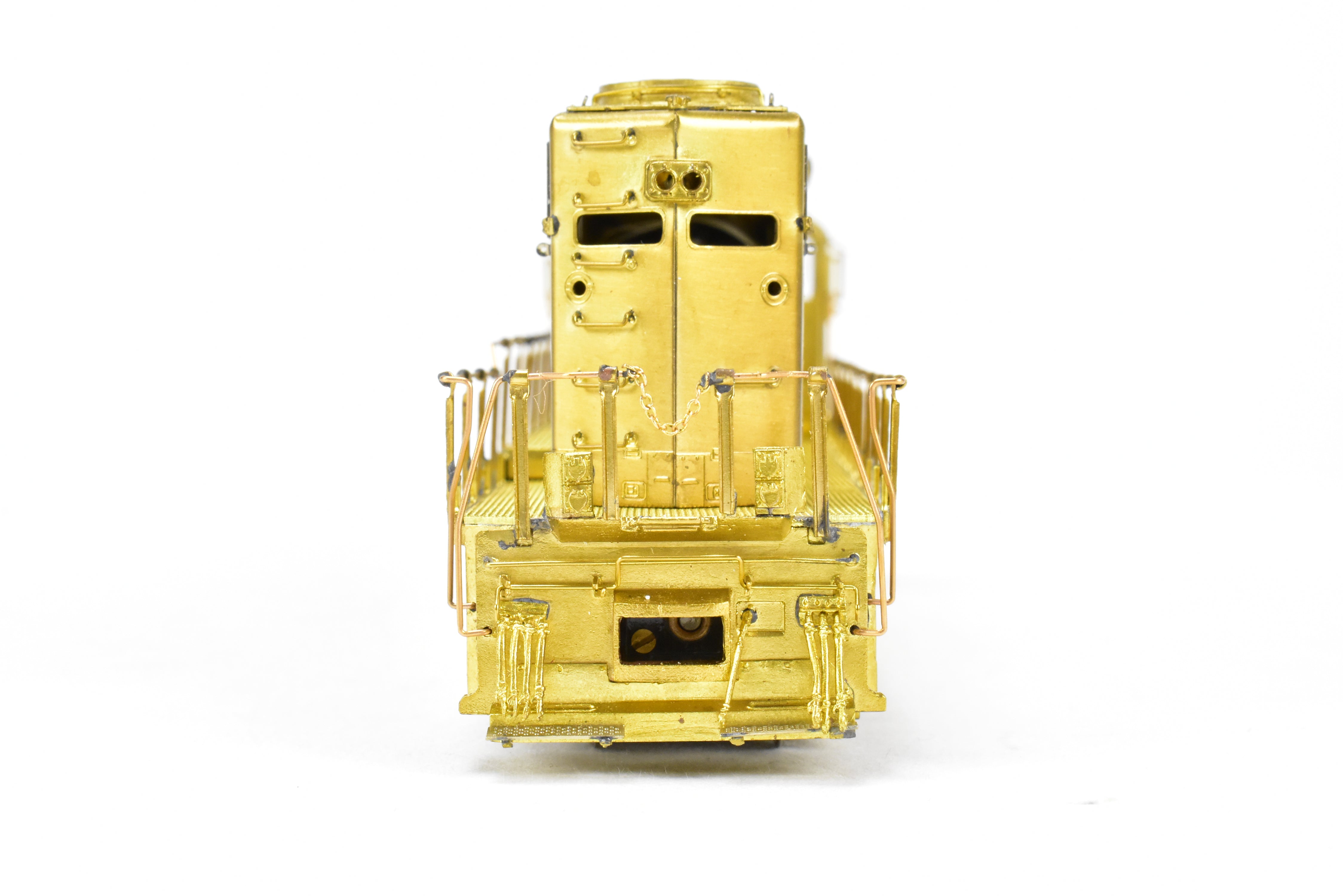HO Scale Brass Model Train Locomotive - Overland Models Inc. EMD SD40 Low Hood with Dynamic Brakes and Low Mounted Brake Cylinders for Various Railroads