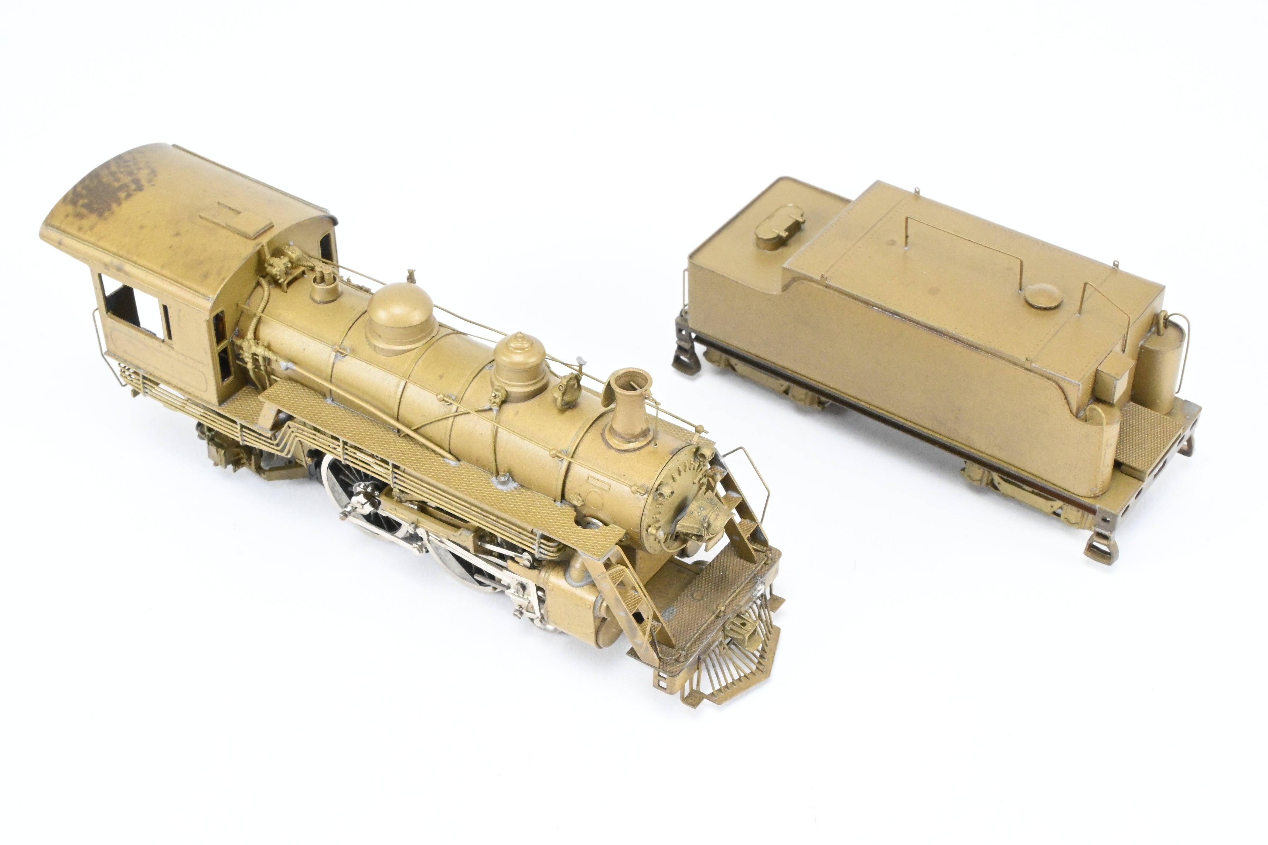 HO Scale Brass Model Train - NWSL/FED - Far East Distributors SSW - Cotton Belt 4-4-2 Class E-1 Equipped with New NWSL Drive Unit