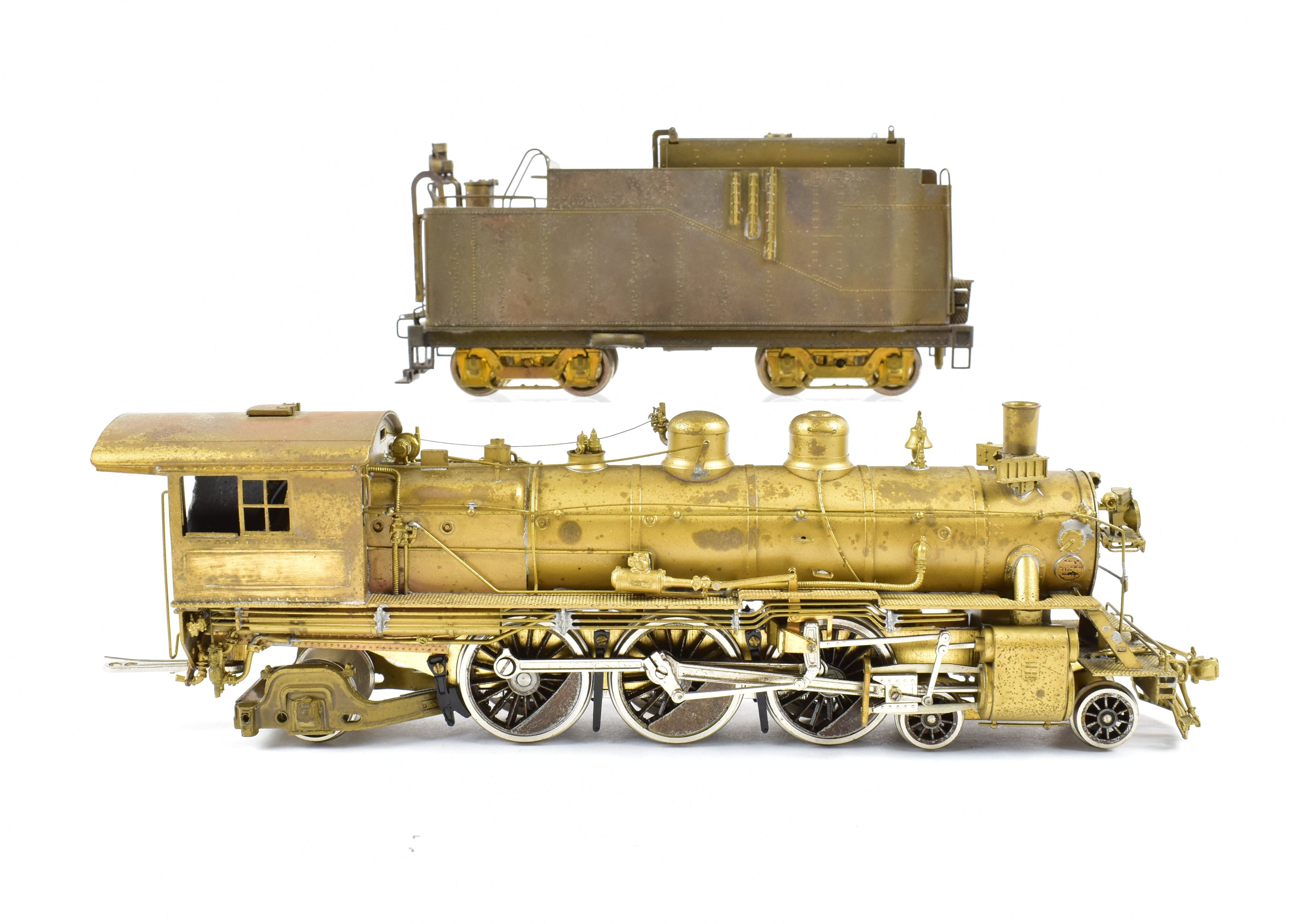 High - Quality HO Scale Brass Pacific Fast Mail Model Train - United GN Great Northern H - 5 4 - 6 - 2 Locomotive
