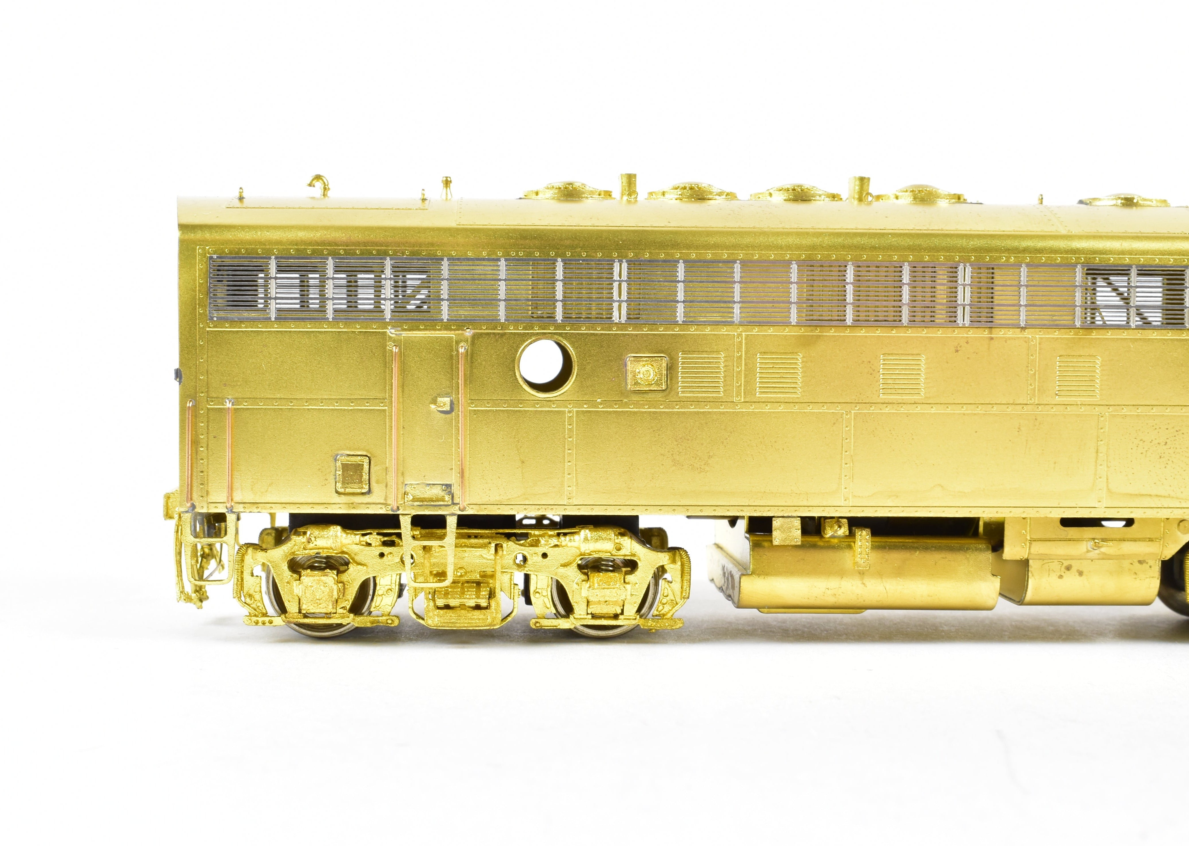 HO Scale Brass Western Pacific EMD F7A 913, 921 w/ Snowplow from Overland Models