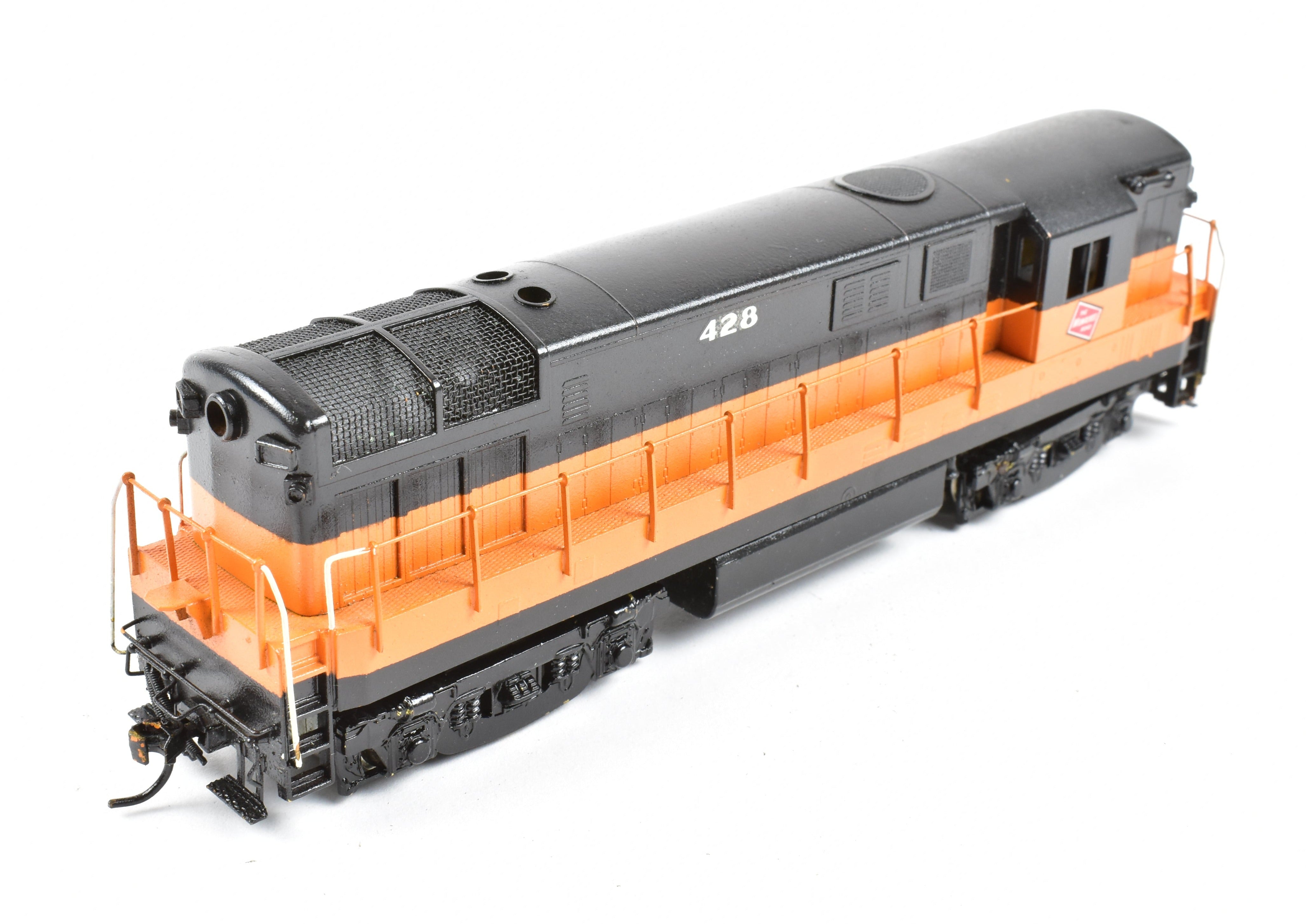 HO Scale Brass Red Ball Milwaukee Road H-16-44 Baby Trainmaster Model