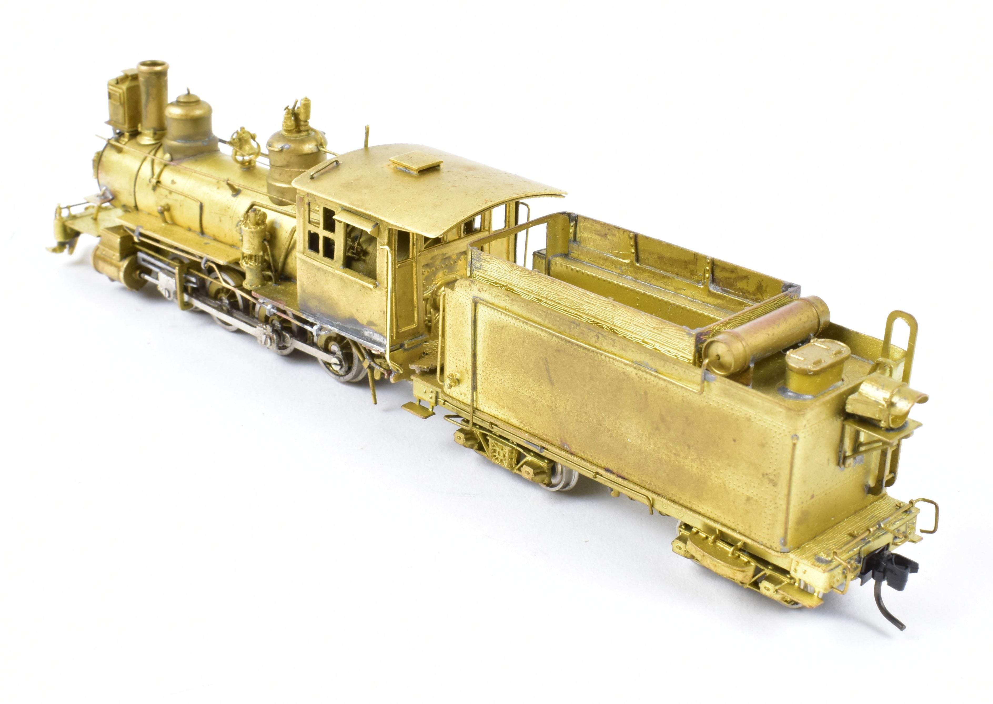 HOn3 Scale Brass Model Train - Key Imports RGS Rio Grande Southern C - 17 No. 42 2 - 8 - 0 Consolidation with Re - Motored Mechanism