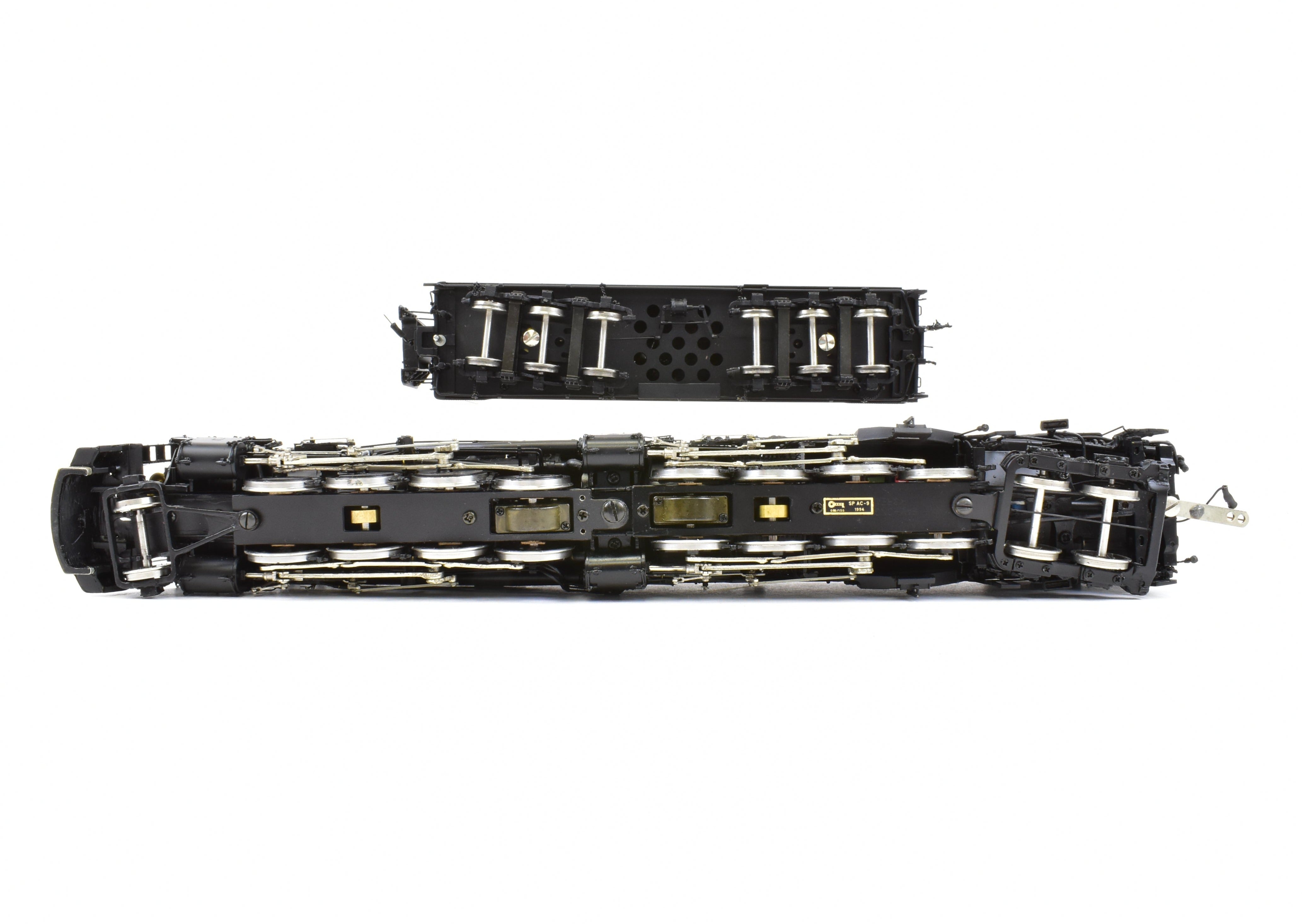 HO Scale Brass Key Imports Classic SP Southern Pacific AC - 9 2 - 8 - 8 - 4 Coal Tender #3811