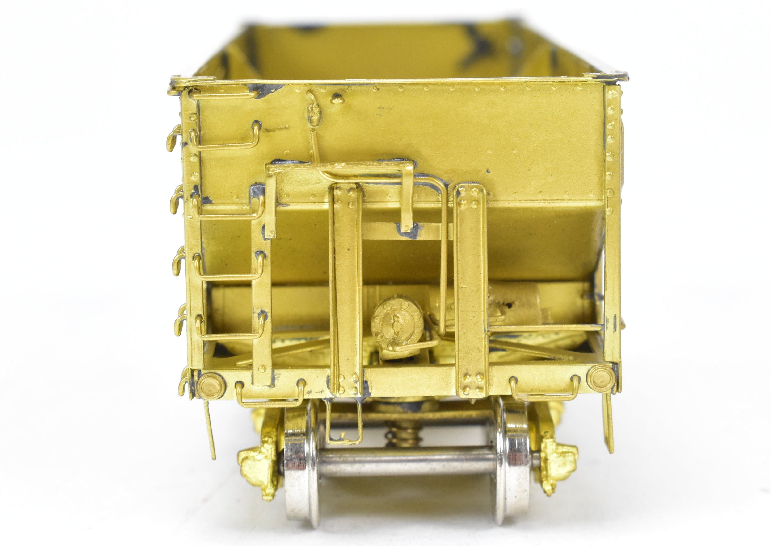 HO Scale Brass Model Railroad USRA - United States Railway Administration 2 - Bay Hopper Car by Overland Models, Inc. for Various Roads