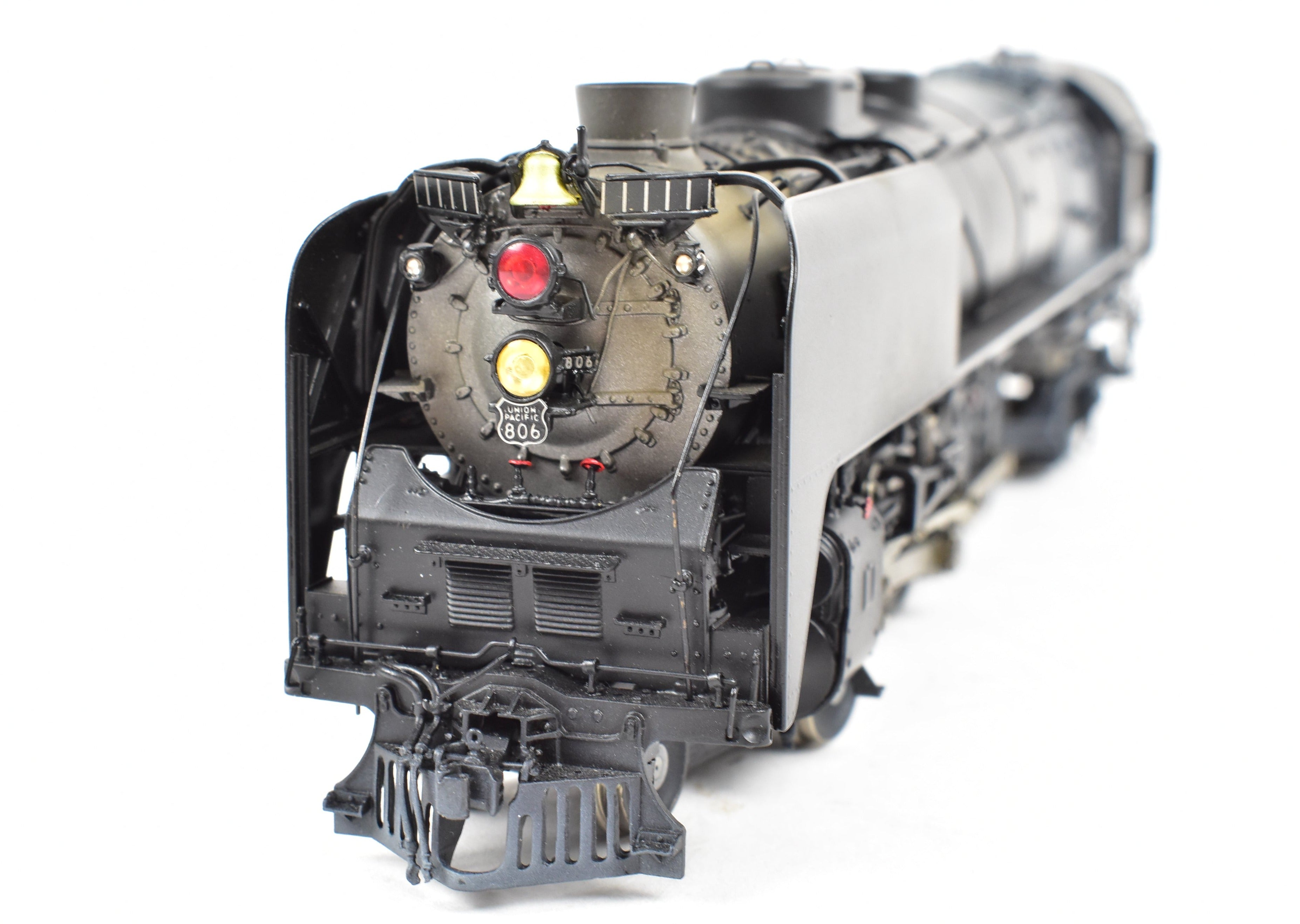 HO Scale Brass Model Train - Overland Models Inc. Union Pacific FEF - 1 4 - 8 - 4 Locomotive No. 806 with Light Weathering and Factory Painting