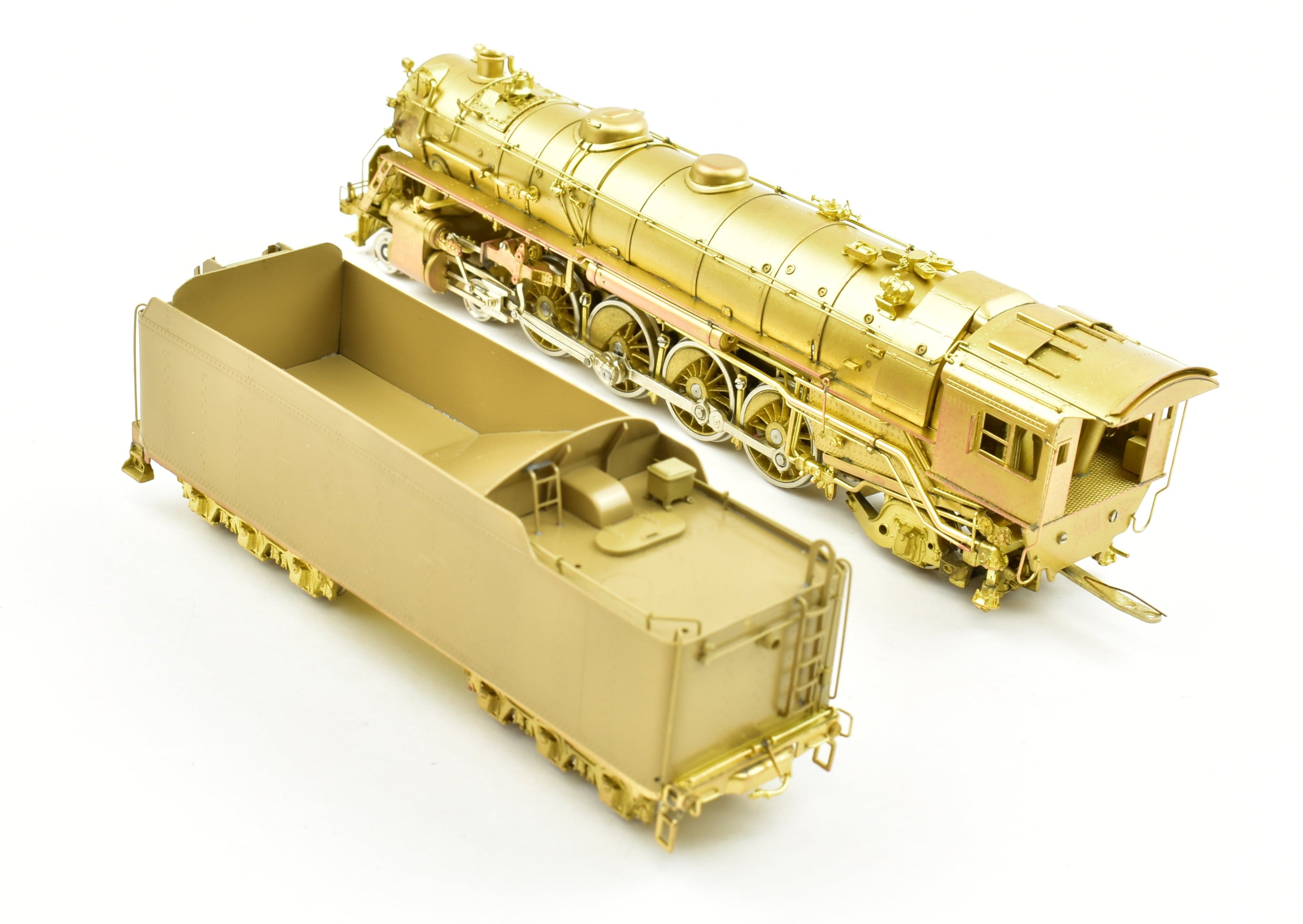 HO Scale Brass Key Imports Model Train - New York Central L - 2d 4 - 8 - 2 Mohawk from the 1981 Production Run