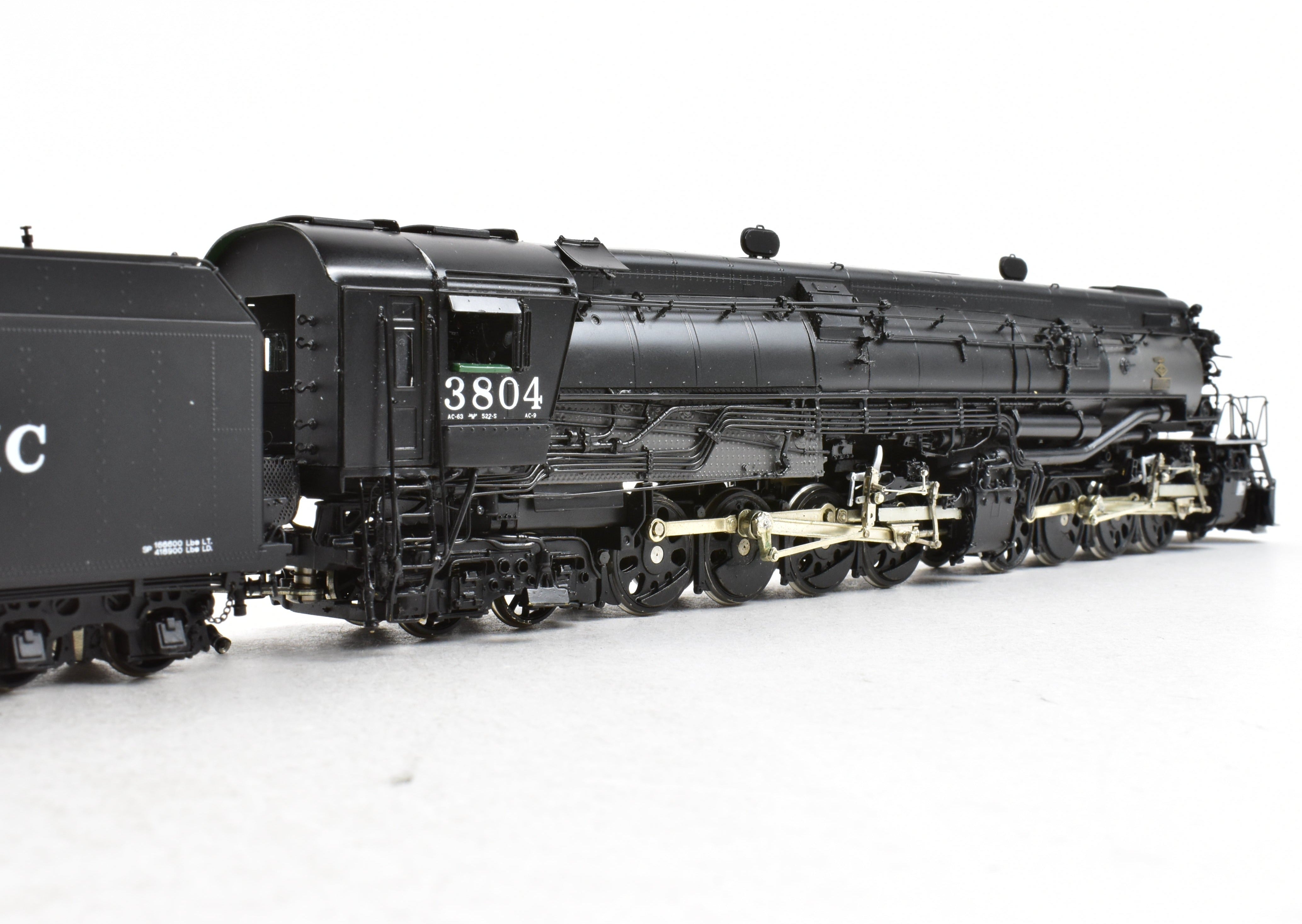 HO Scale Brass Classic SP Southern Pacific AC - 9 2 - 8 - 8 - 4 Oil Version #3804 by Key Imports