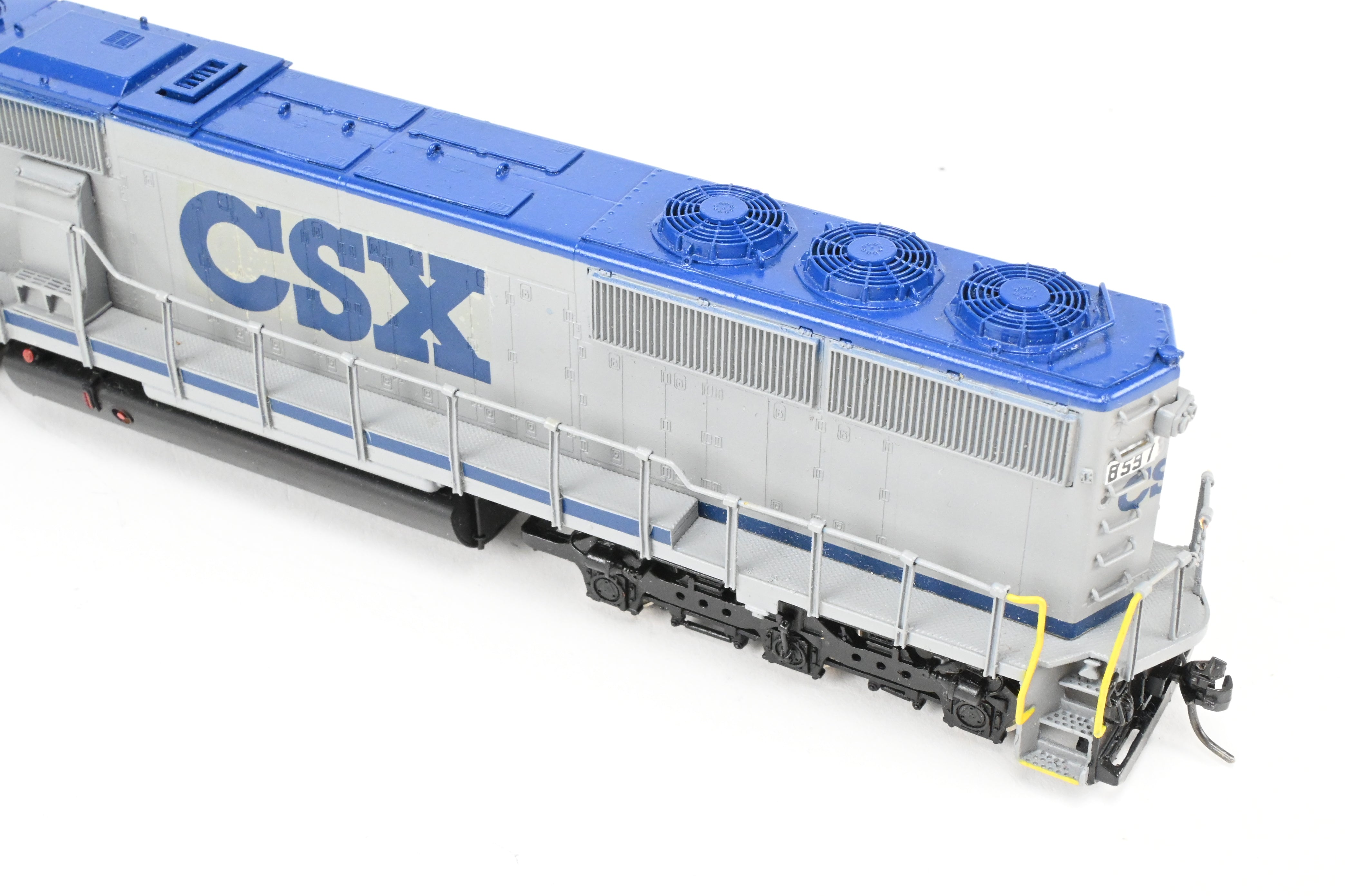 HO Scale Brass Model Train - Overland Models, Inc. CSX Transportation EMD SD50 Low Hood, Formerly Chesapeake & Ohio, Custom Painted in CSX Stealth Scheme