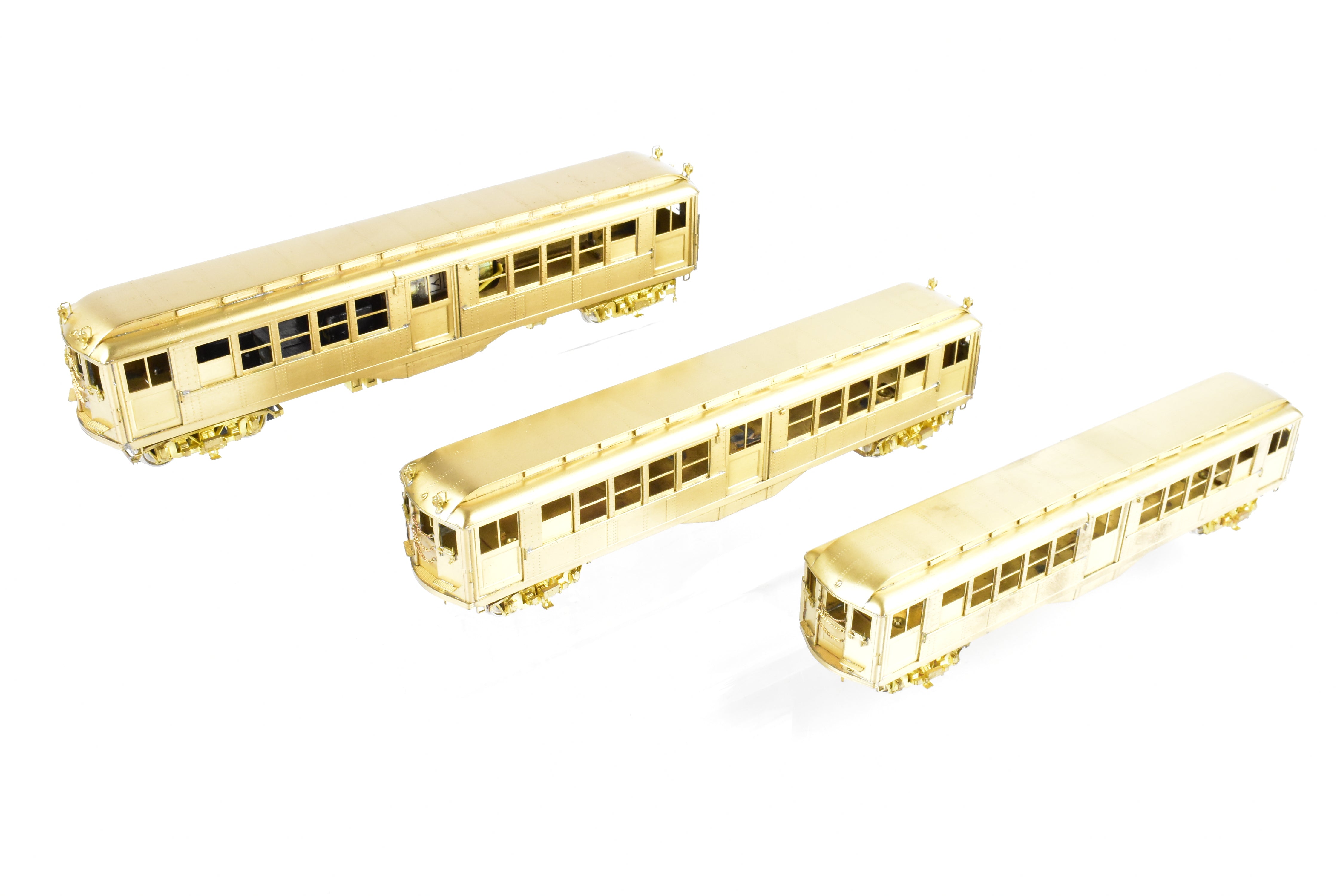 HO Scale Brass IRT New York City Subway 3 - Car Set by WP Car Corp.