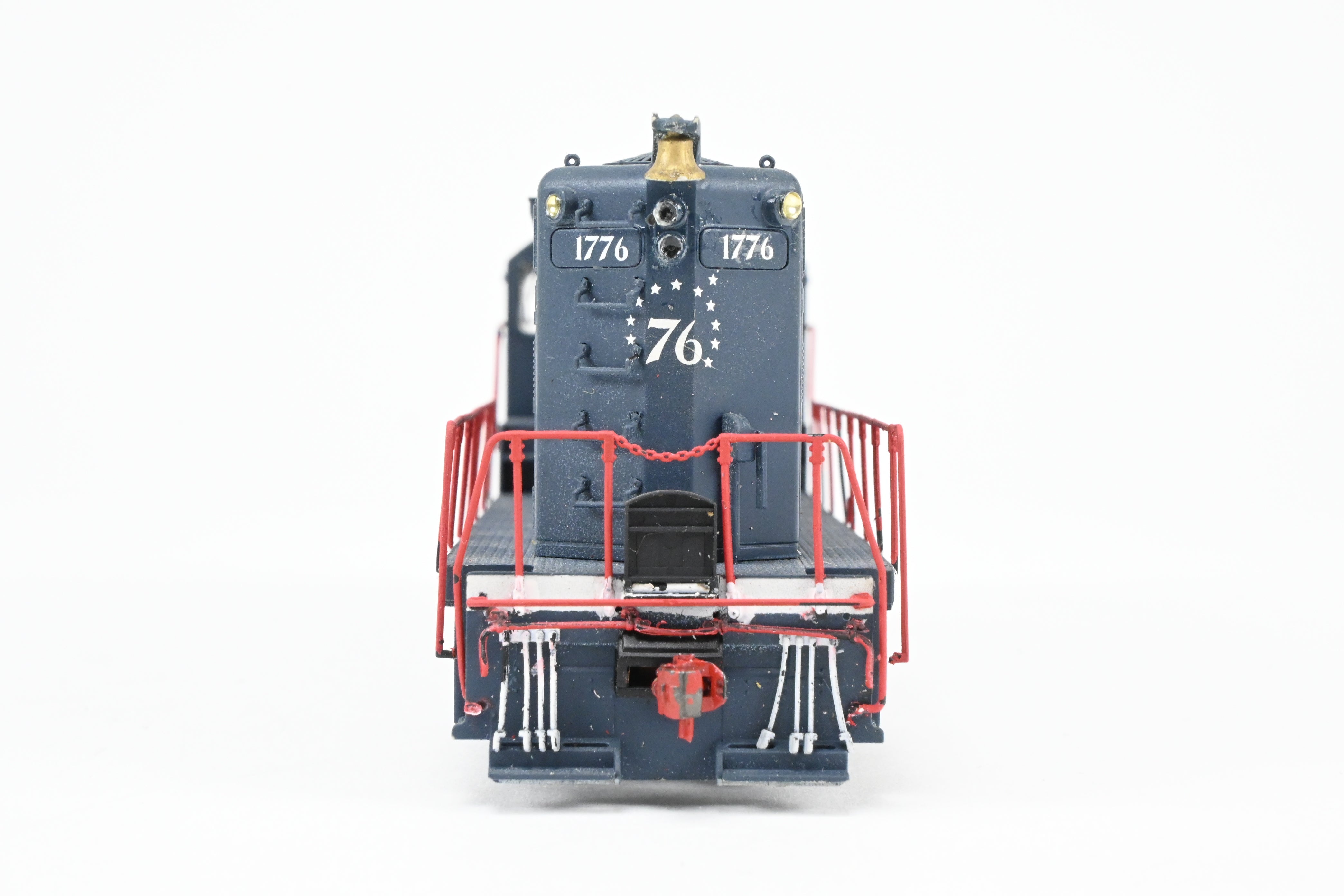 HO Scale Life-Like Proto 2000 EMD GP9 Locomotive Custom Painted in Central Vermont or Grand Trunk Western Bi - Centennial Scheme #1776 with Tsunami DCC and Sound Function