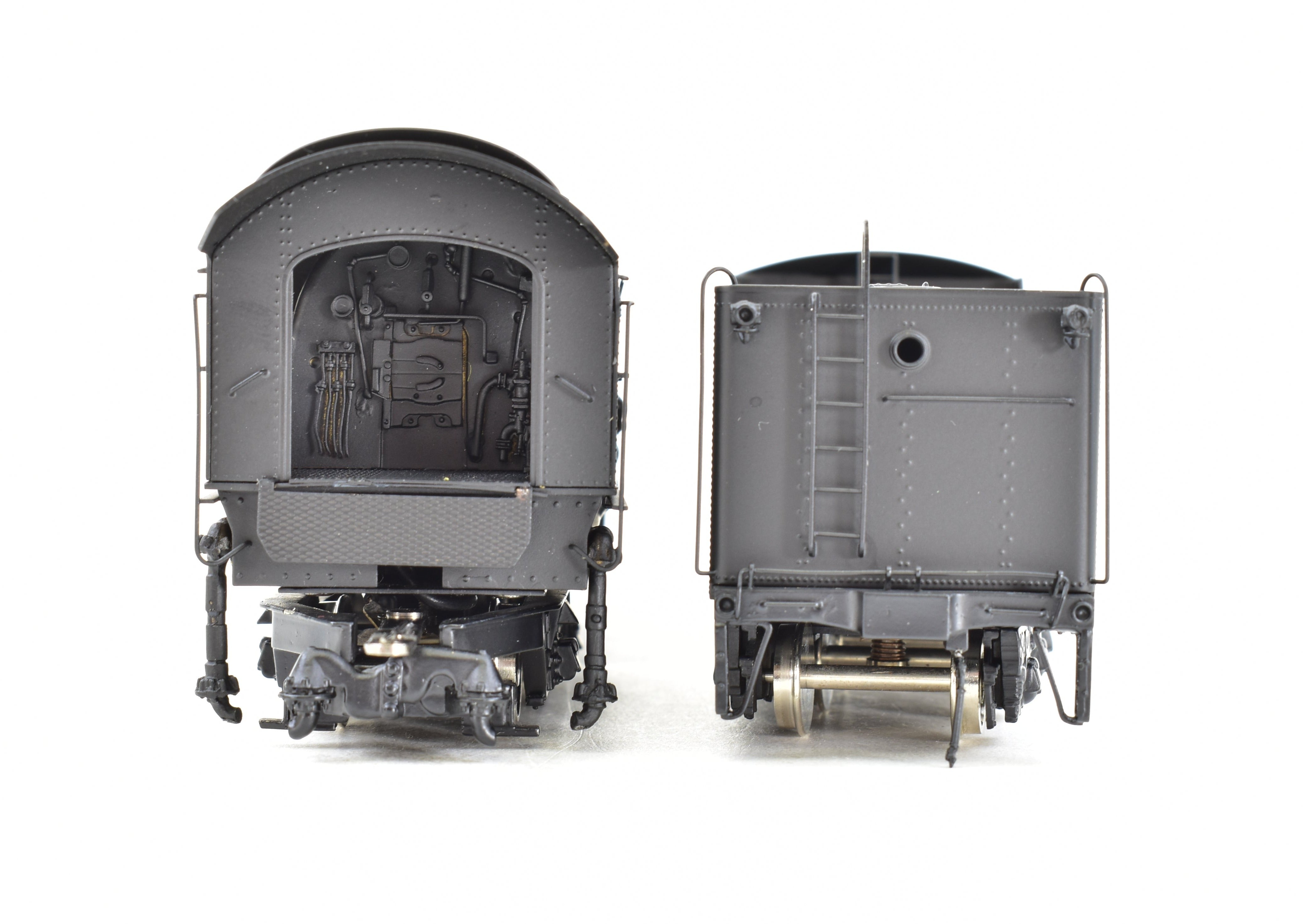 HO Scale Brass Model Train - Oriental Limited Erie Railroad S - 3 2 - 8 - 4 Locomotive with Spoked Drivers and FP Features