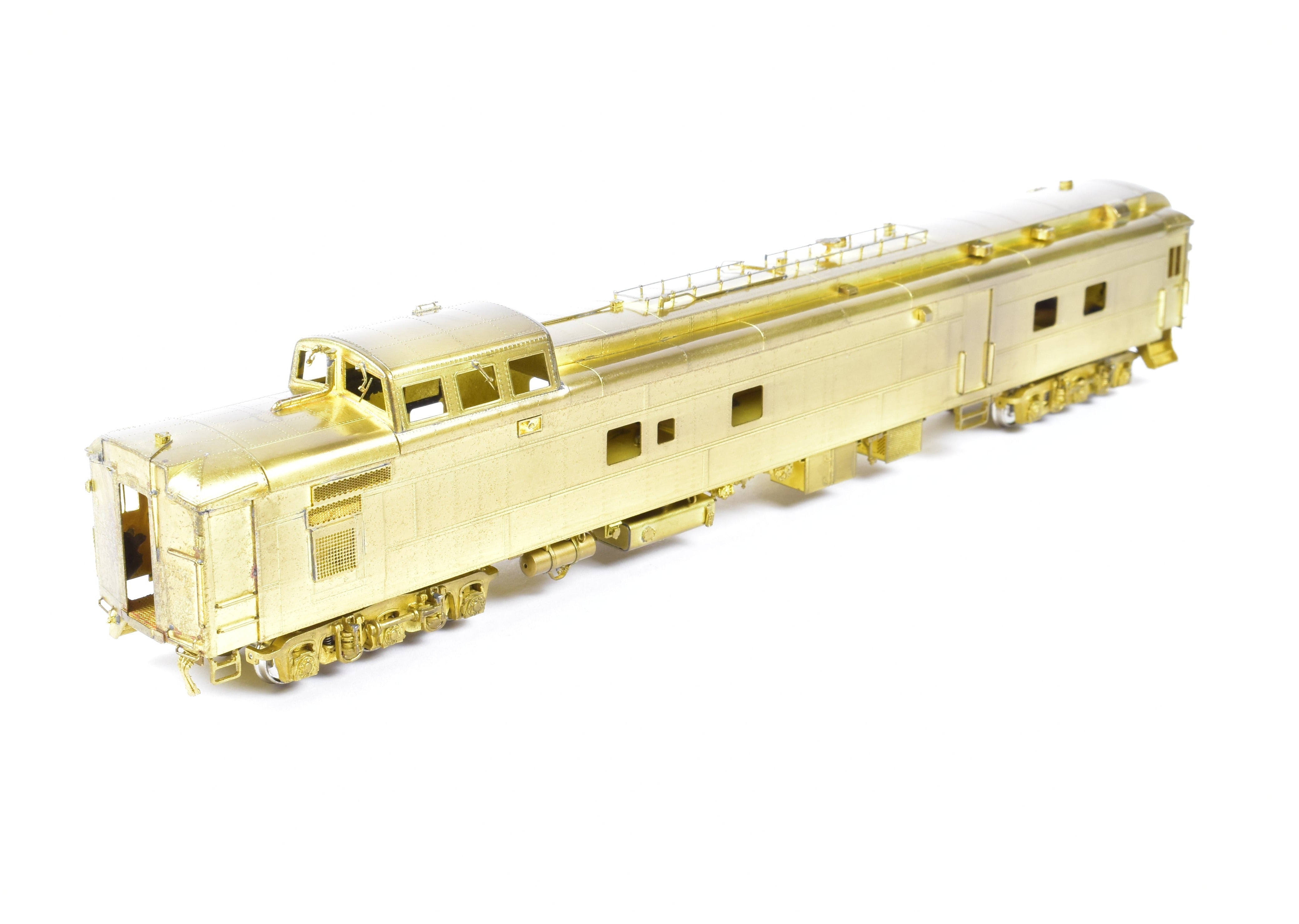 HO Scale Brass Dynamometer Car Model - Overland Models, Inc. Union Pacific #210 in Modernized Configuration