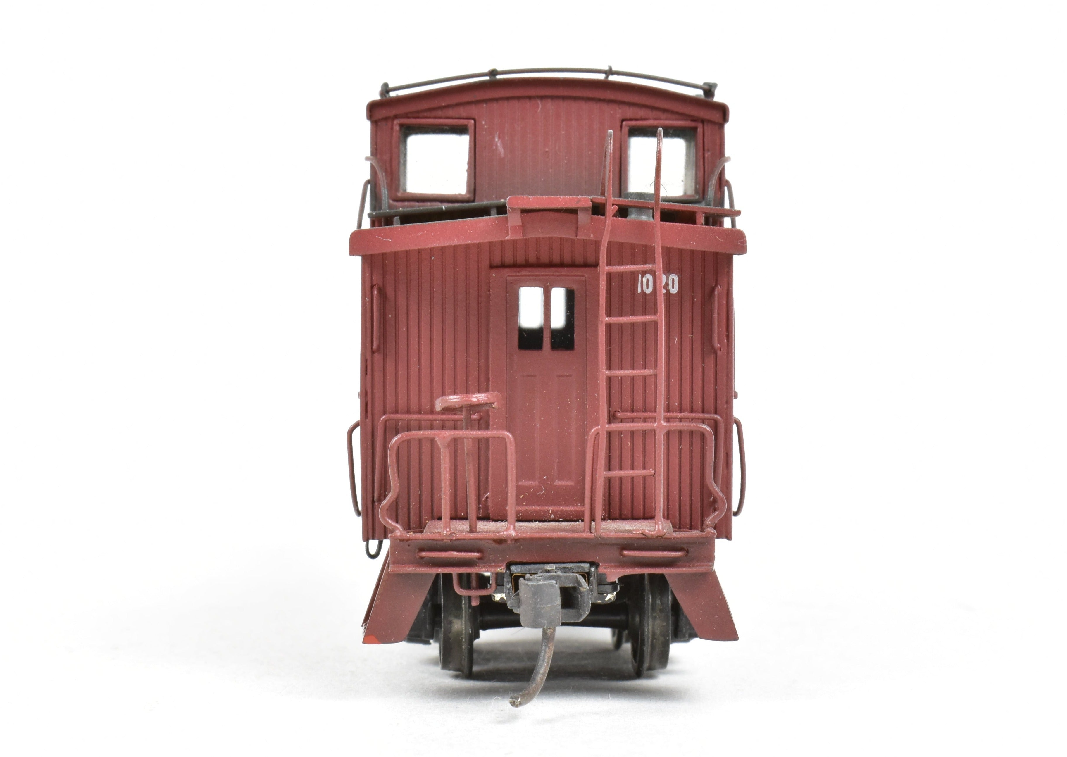 Hallmark Models HO Brass Missouri Pacific Wood Sheathed Caboose No. 1020, Painted