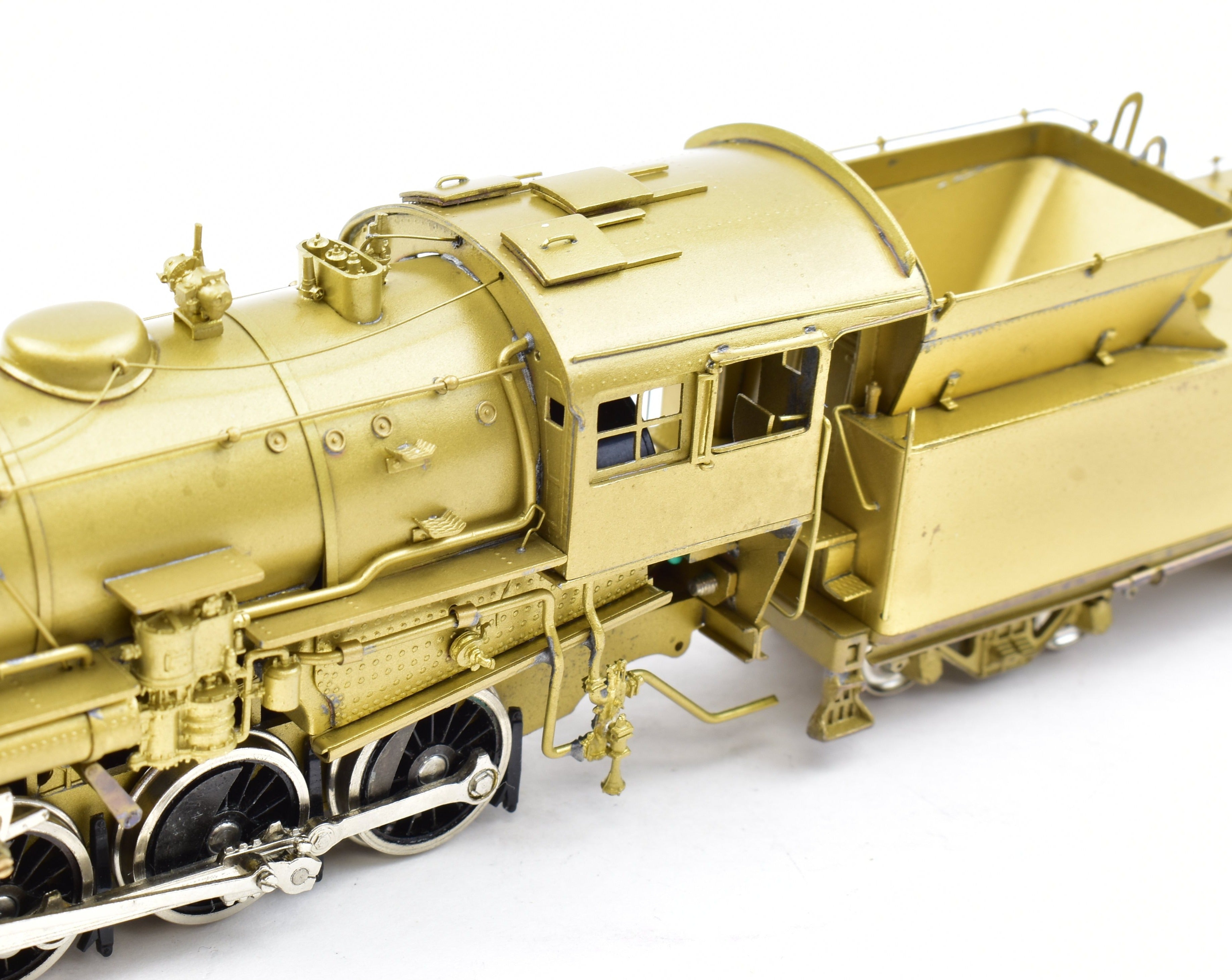 HO Scale Brass ALCO Model of New York Central G - 46h 2 - 8 - 0 Consolidation Steam Locomotive