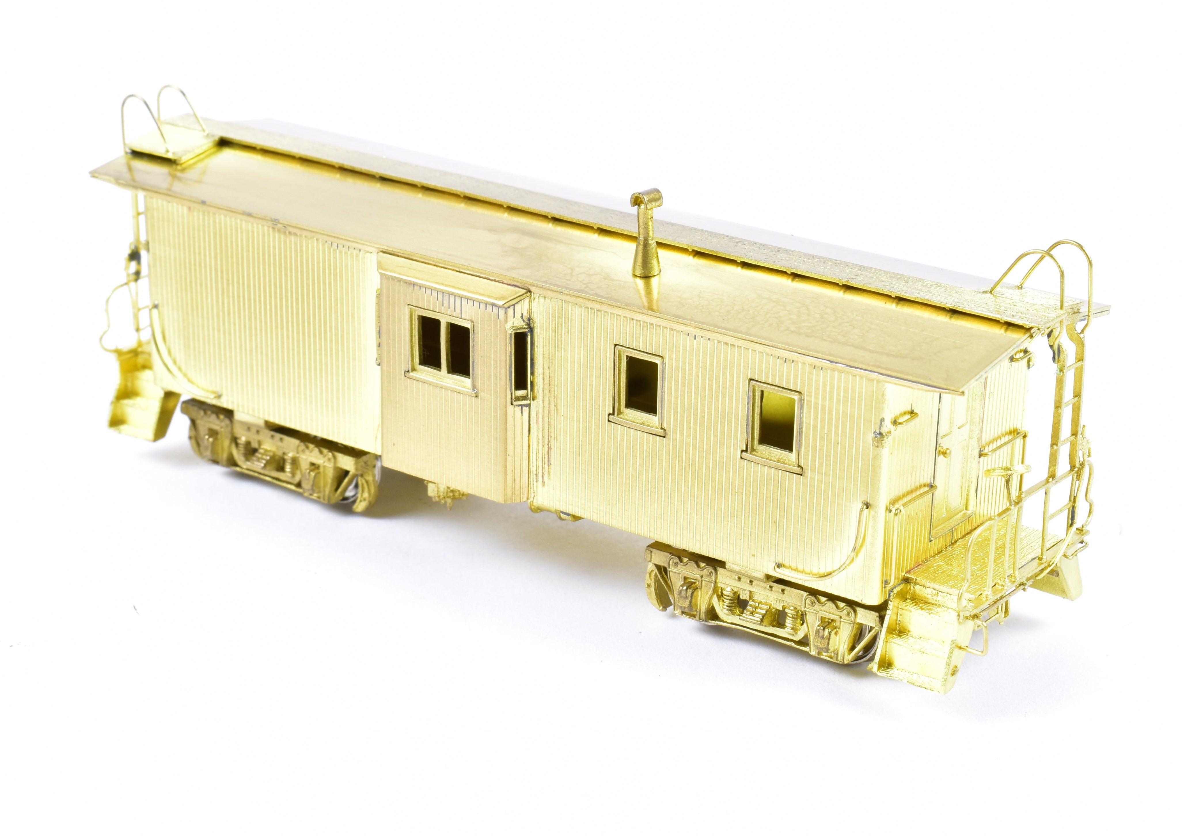 HO Brass OMI Overland Models CStP M&O Omaha Road C&NW Wood Bay - Window Caboose #6076