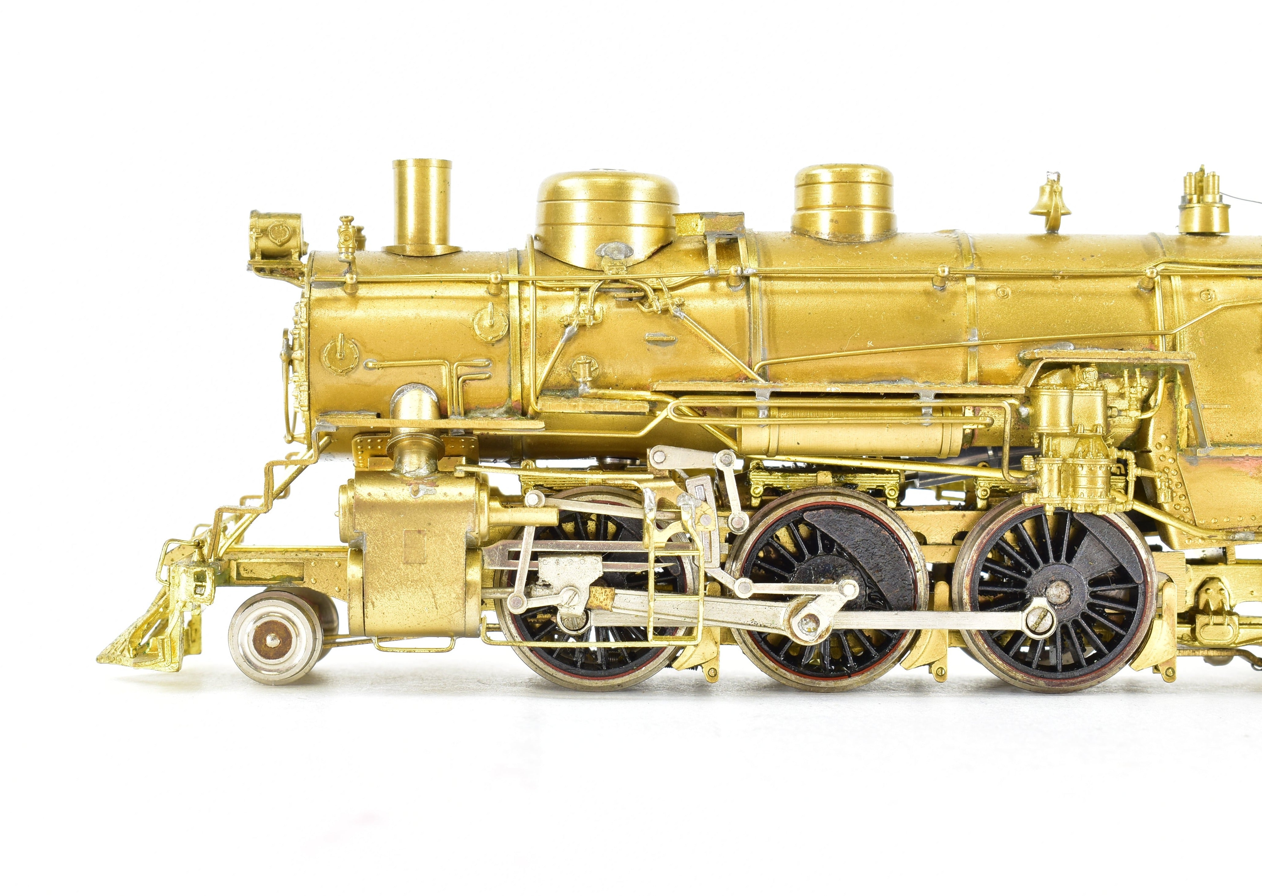 HO Scale Brass Balboa ATSF - Santa Fe 2-6-2 Prairie Class Steam Locomotive Model 1812 with Mild Foam Damage