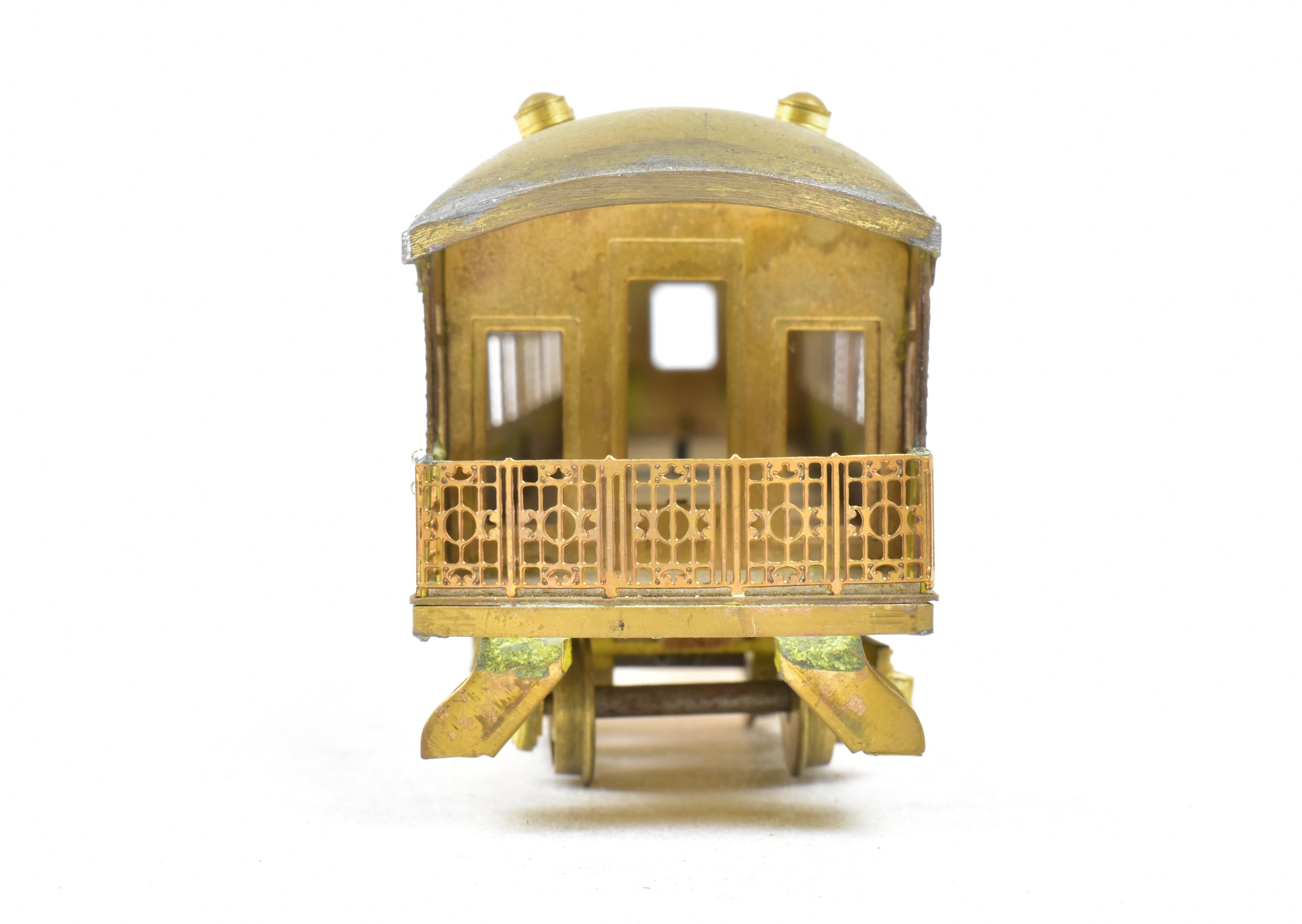 HO Scale Brass Ken Kidder Southern Pacific Harriman 60' Observation Car with PSC Trucks