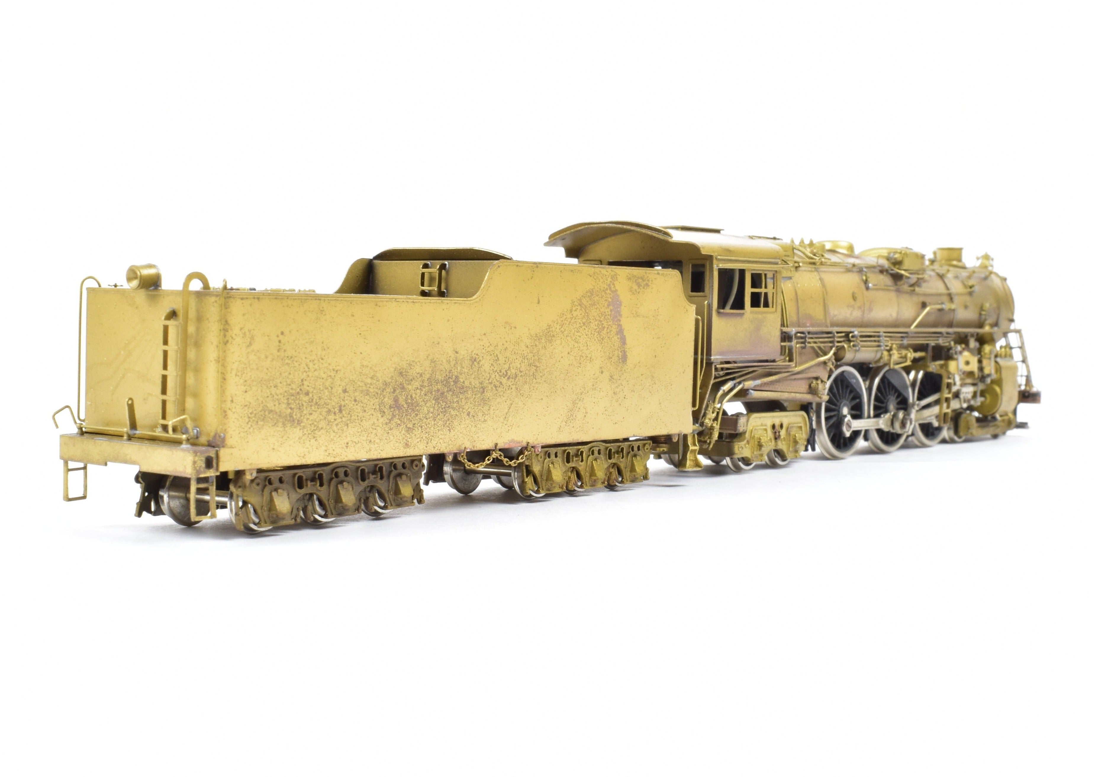 High - Quality HO Scale Brass Pacific Fast Mail Model - United MILW Milwaukee Road F6a 4 - 6 - 4 Baltic Steam Locomotive