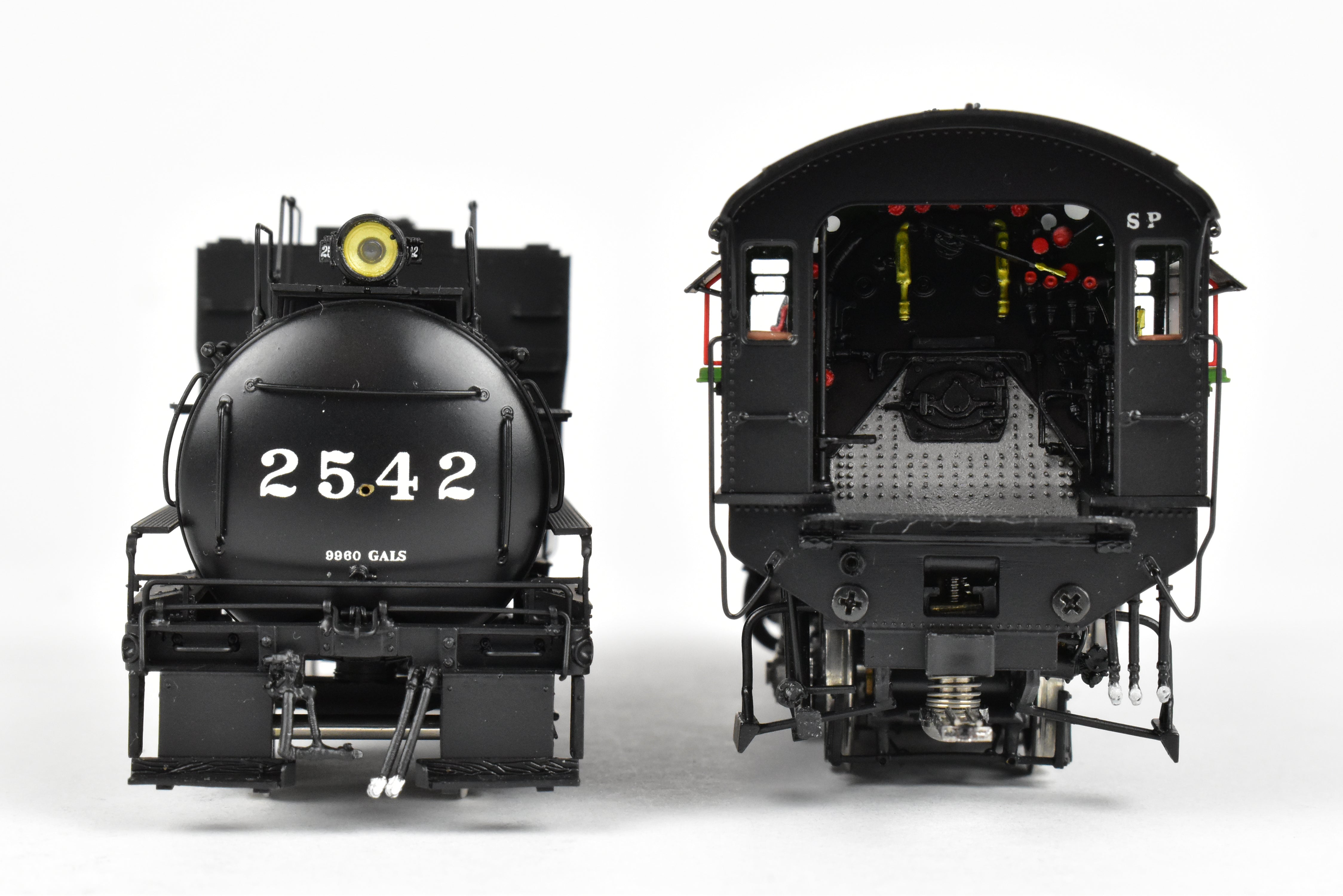 High - Quality HO Scale Brass Steam Locomotive - Challenger Imports SP Southern Pacific Class C - 9 2 - 8 - 0 Front Pilot Engine #2542