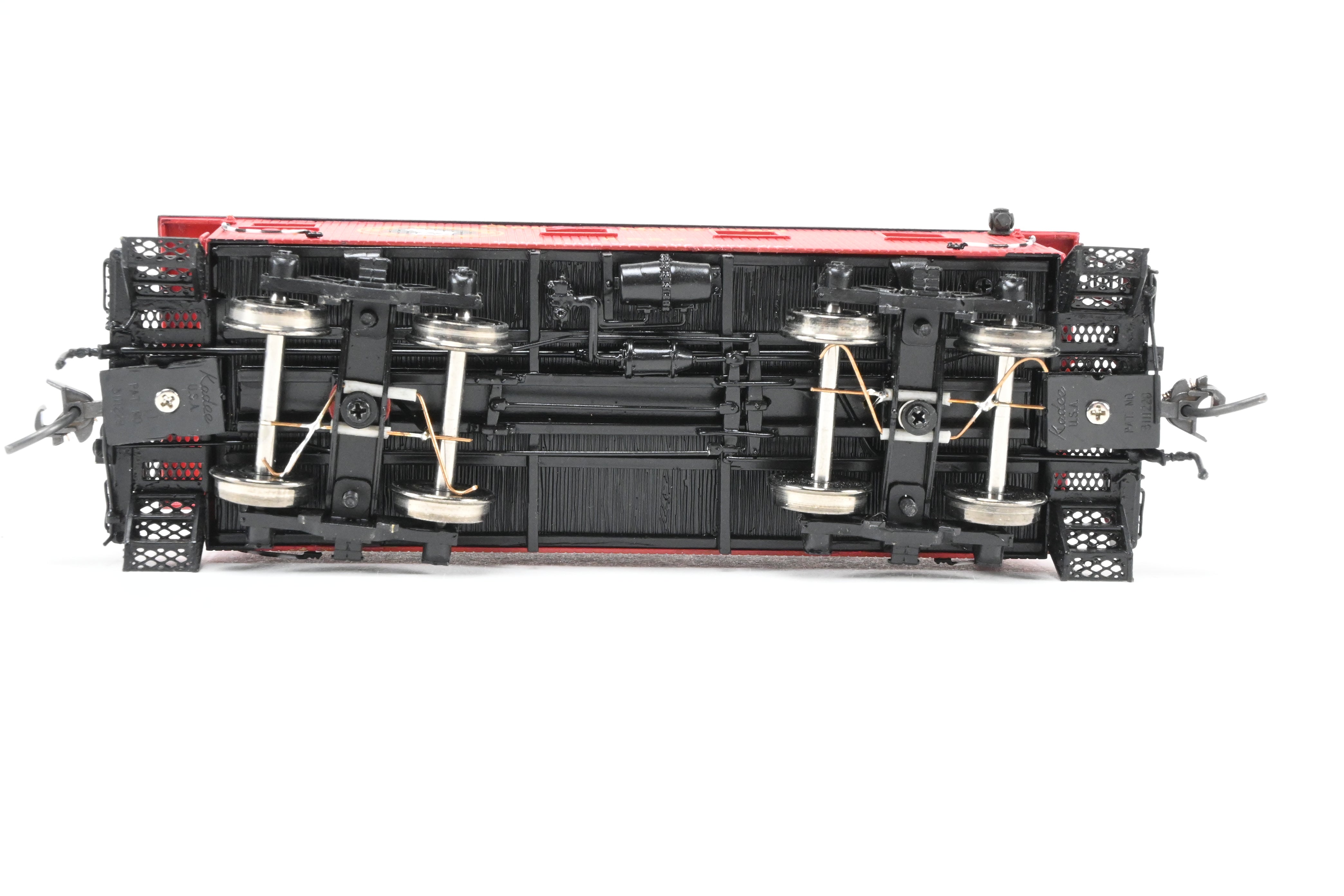 HO Scale Brass Converted Caboose - Challenger Imports Great Northern X523, 25-Foot Wood Caboose, Later Version with Added Marker Lights and Wrong Packaging