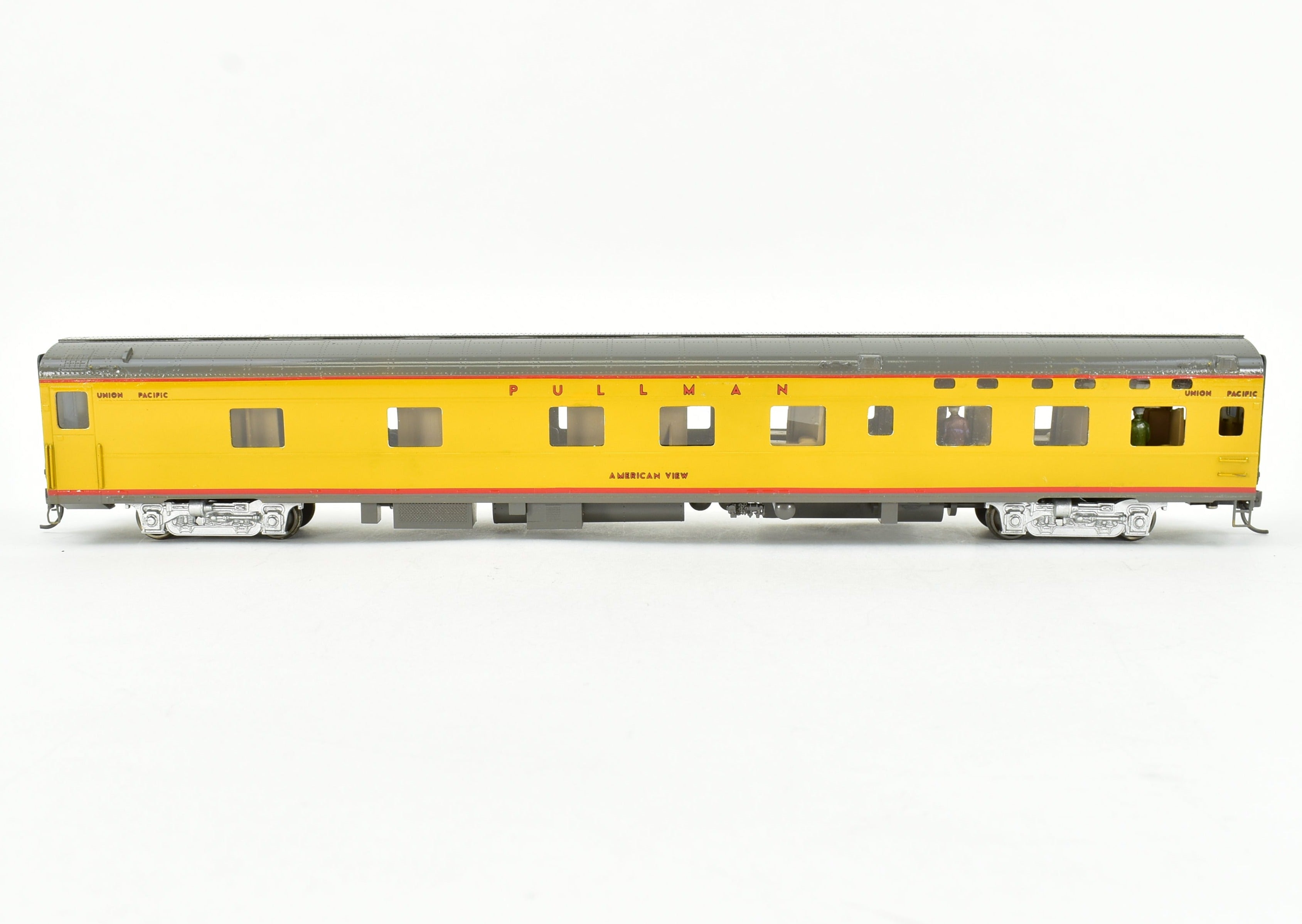 HO Brass S. Soho & Co. UP - Custom Painted 6-6-4 Sleeper CP with Interior Details