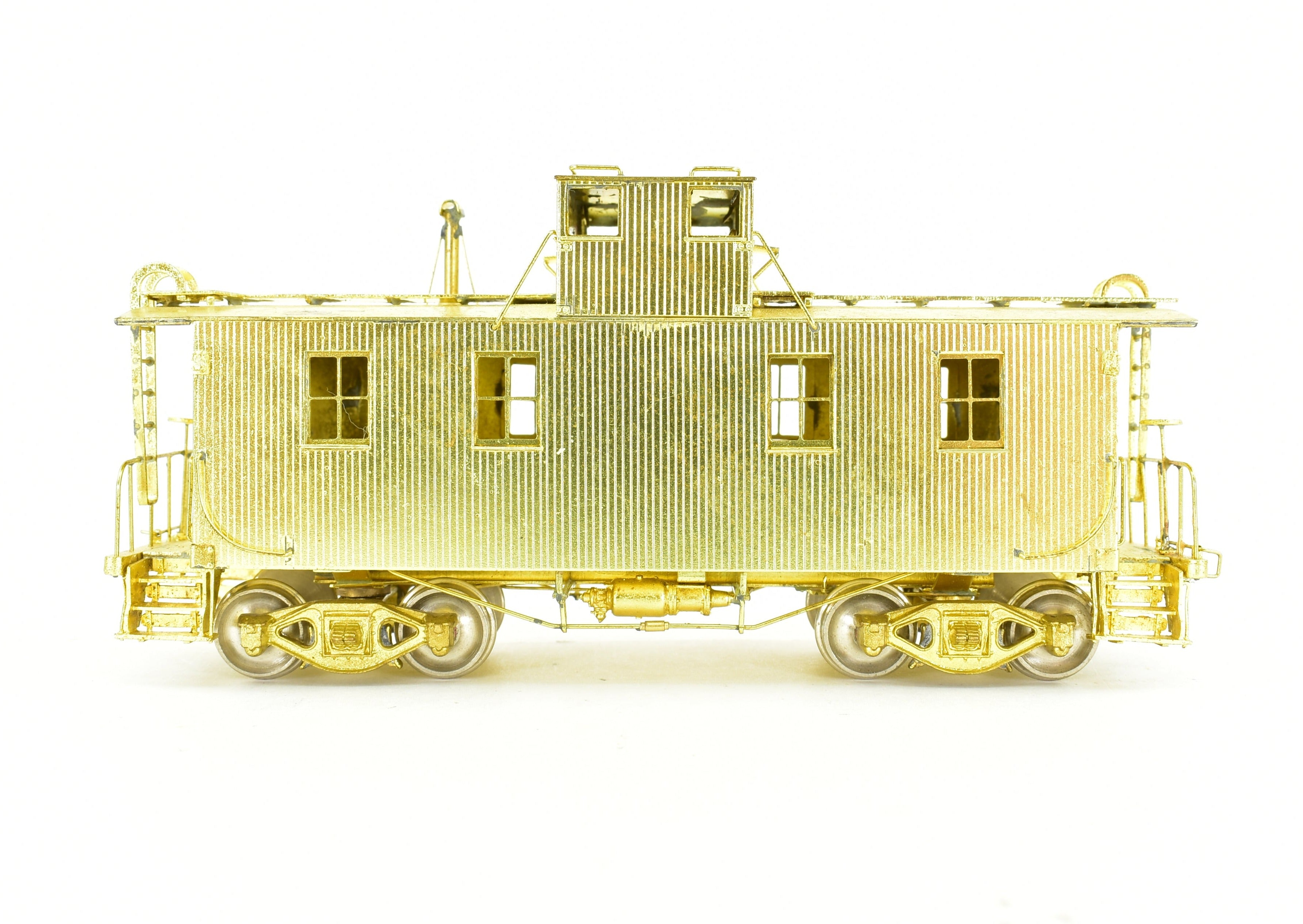 HO Scale Brass Alco NYC - New York Central 28' Wide Cupola Wood Caboose Model