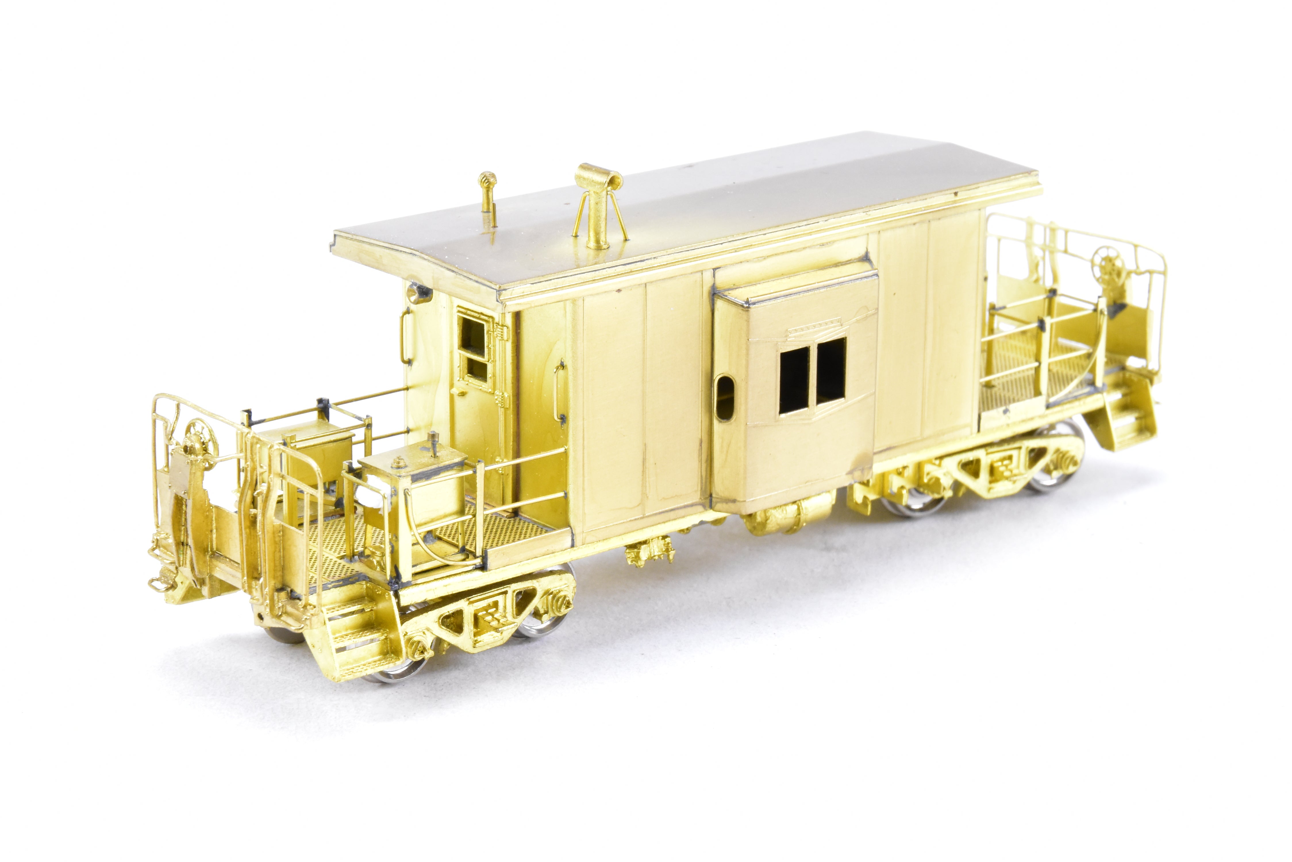 HO Brass OMI MP Missouri Pacific Bay Window Caboose, Mint, No Small Side Window