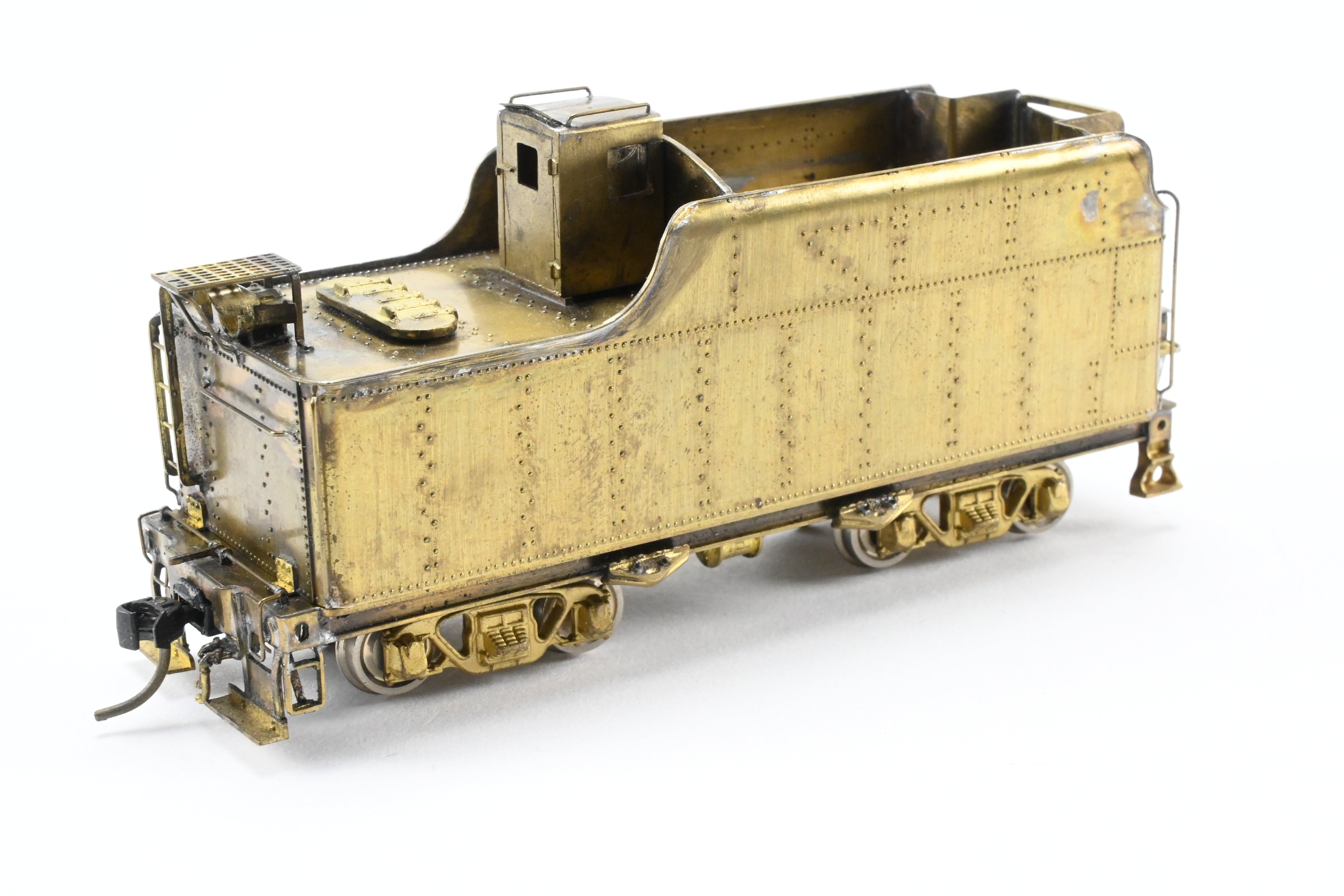 HO Scale Custom-Made Brass Model of Joe G. Collias Scratch-Built Missouri Pacific 2-10-2 Locomotive No. 1718 (Formerly Wabash)