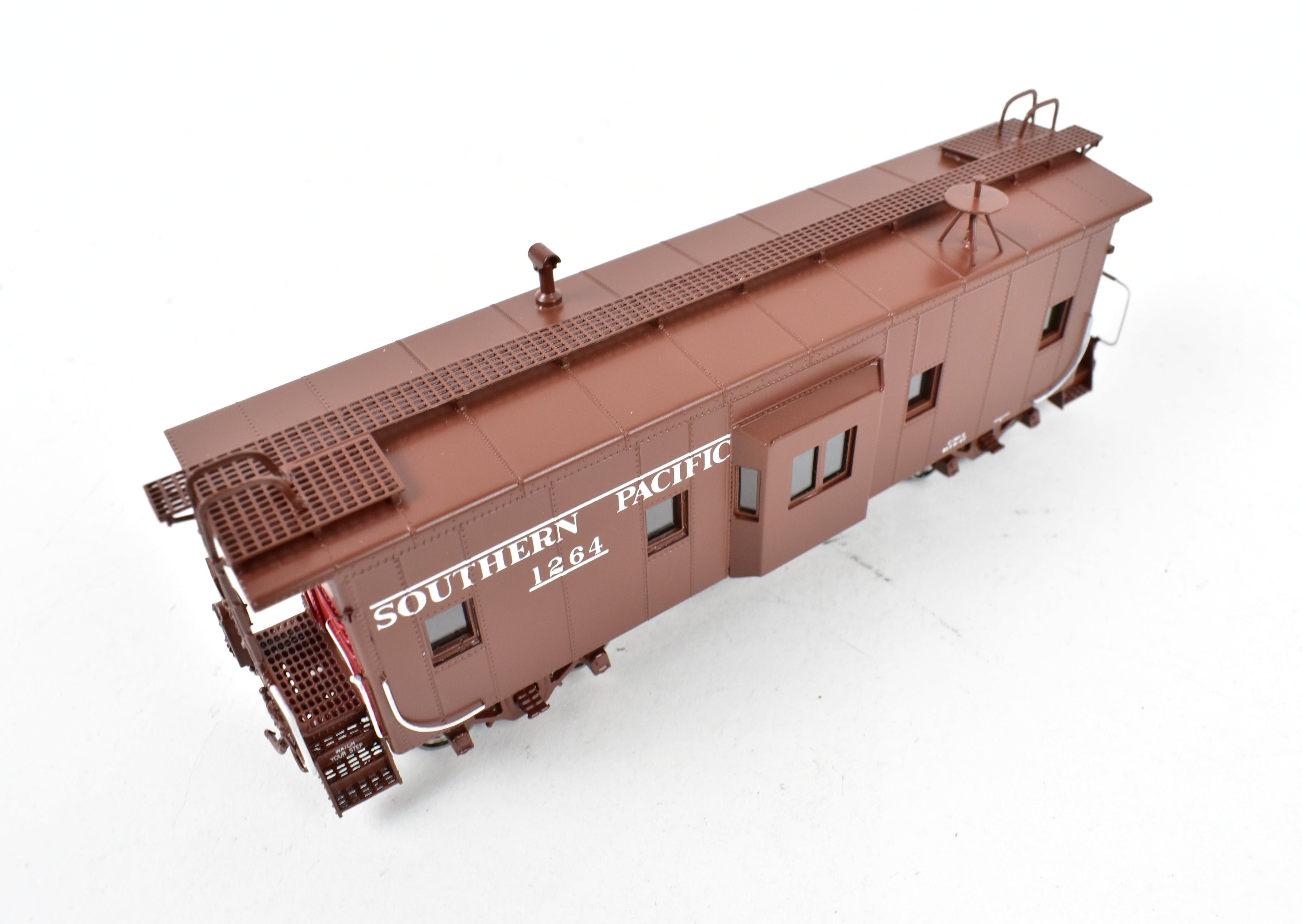 HO Scale Brass Southern Pacific Bay Window Caboose C-30-4 FP No. 1264 by Challenger Imports