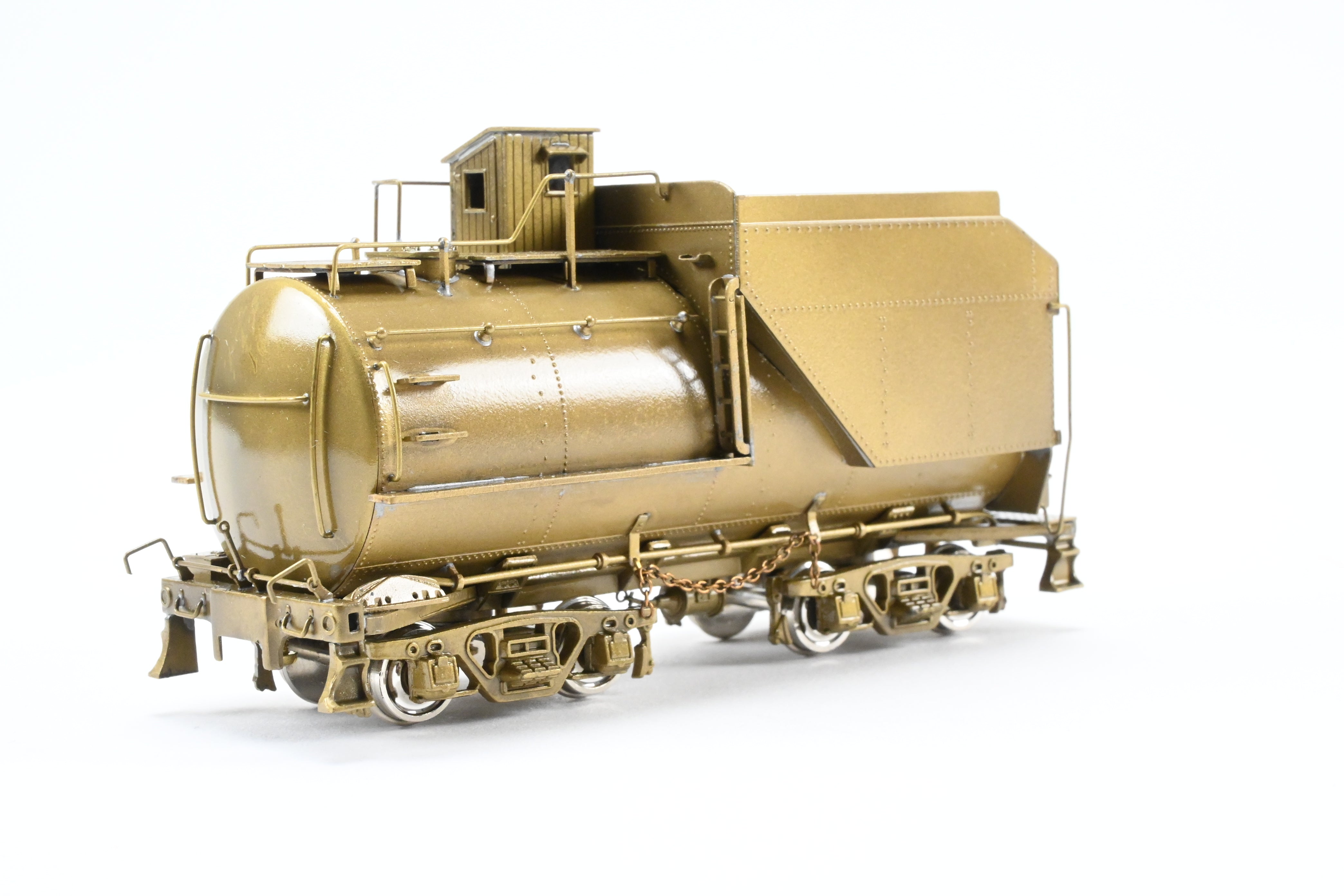 HO Scale Brass Pacific Fast Mail (PFM) Model Train - United D&RGW - Denver & Rio Grande Western 2-10-2 Early Version F-81 Crown Model with High - Detail Features