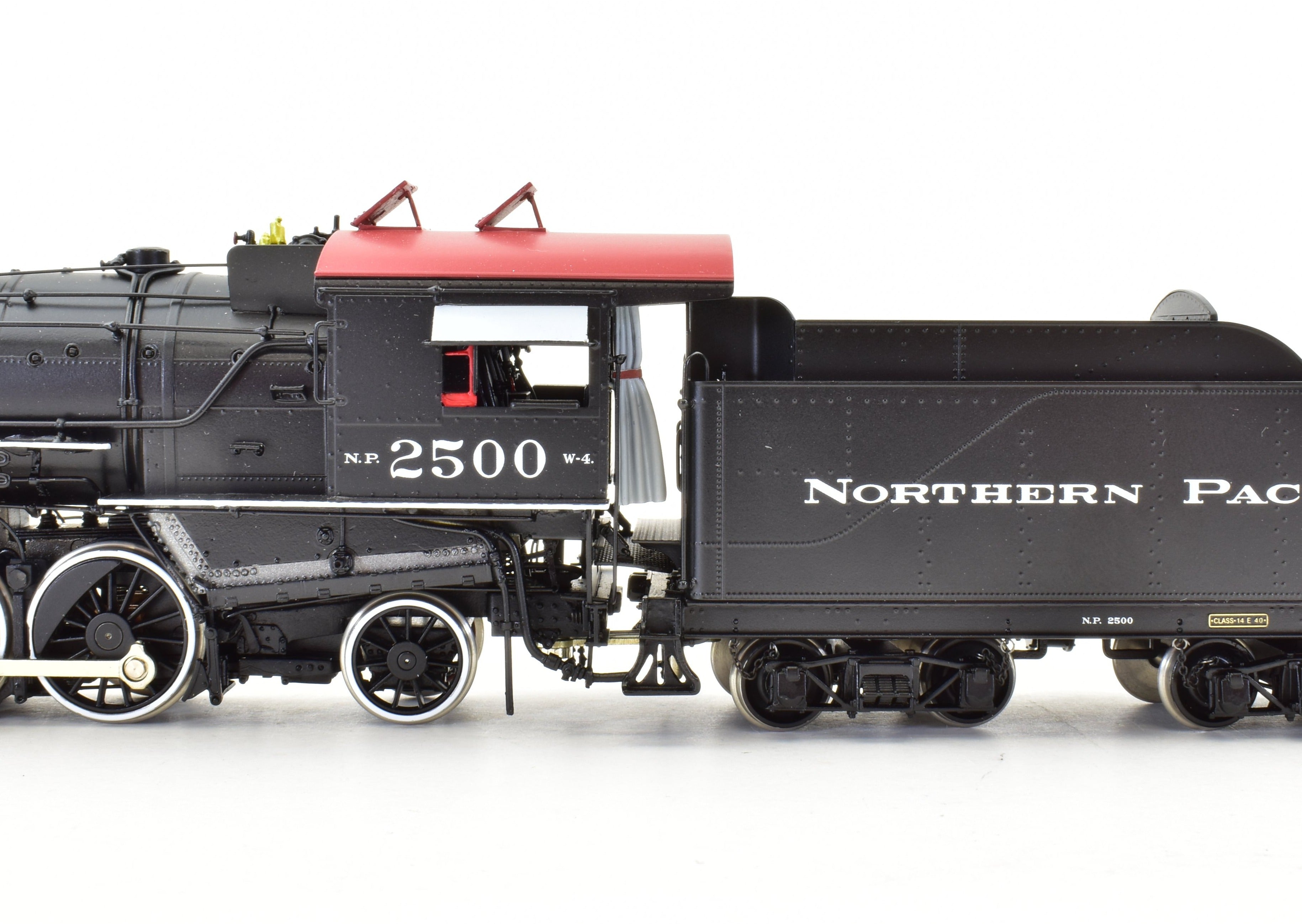HO Brass W&R Enterprises NP Northern Pacific Class W - 4 2 - 8 - 2 V1 FP #2500 Model