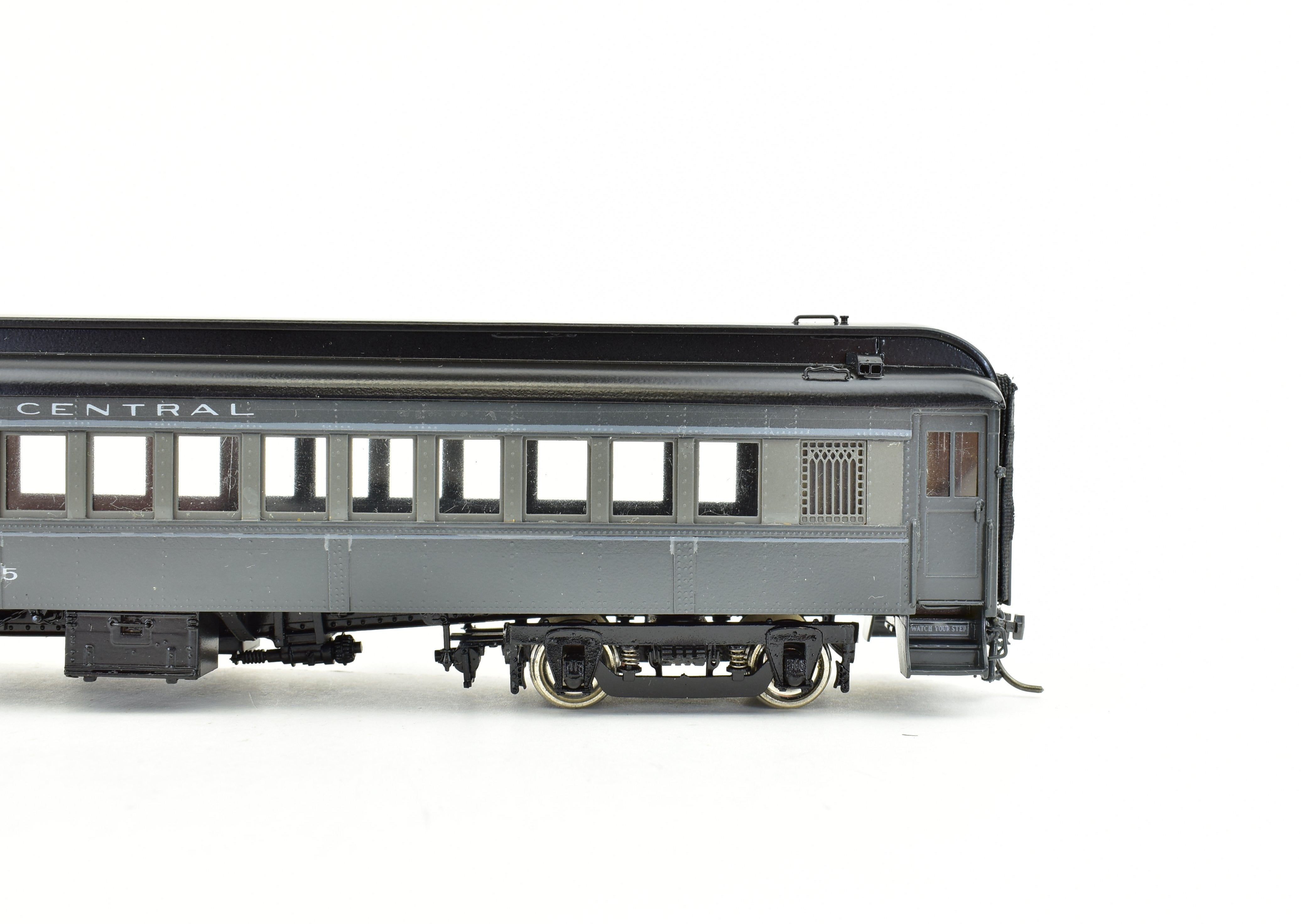 HO Brass Precision Scale Co. NYC 70' Heavyweight Combine, 2-Tone Gray #295
