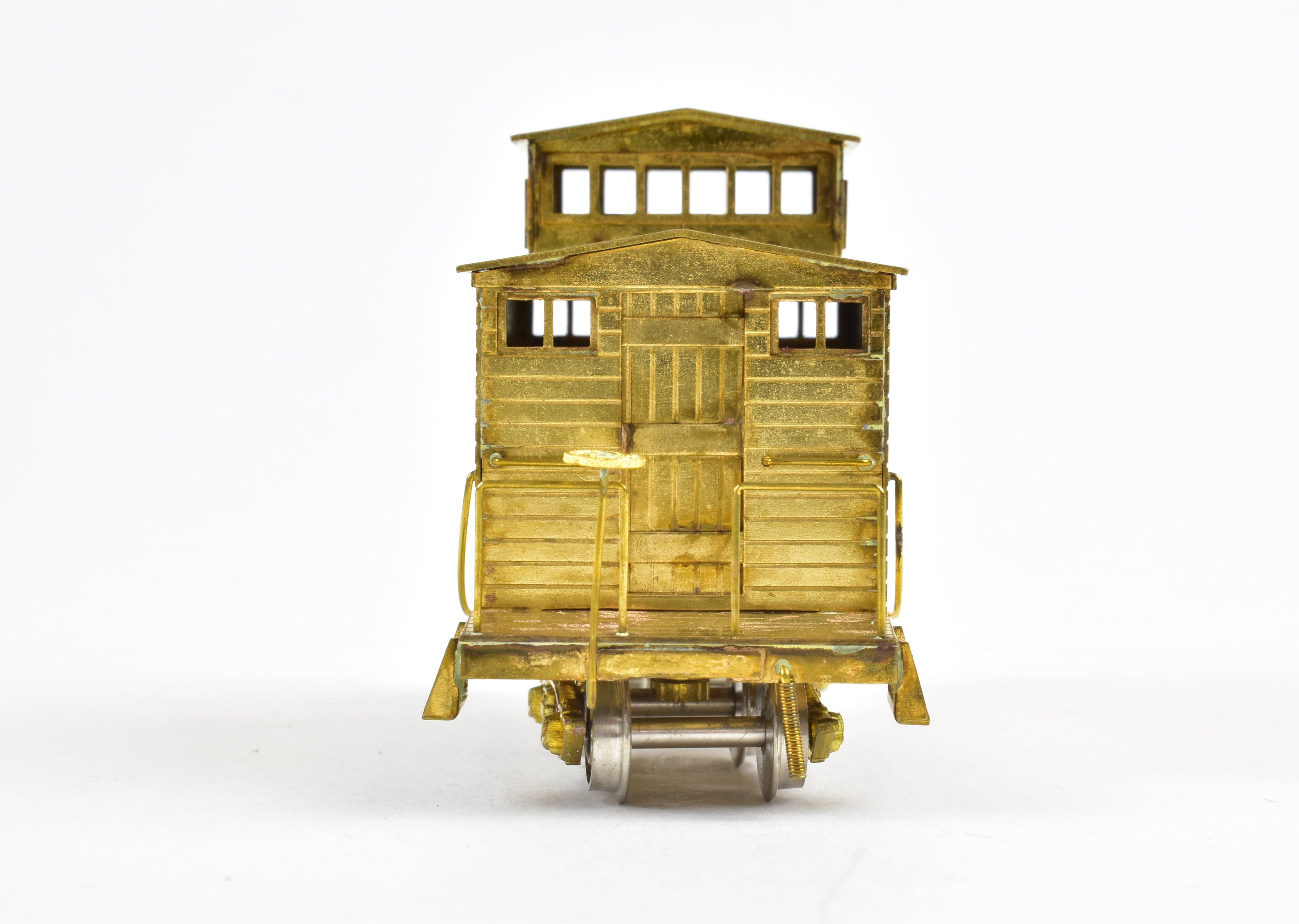 HOn3 Scale Brass Model Train Westside Lumber Co. Short Caboose No. 7 by Westside Model Co.