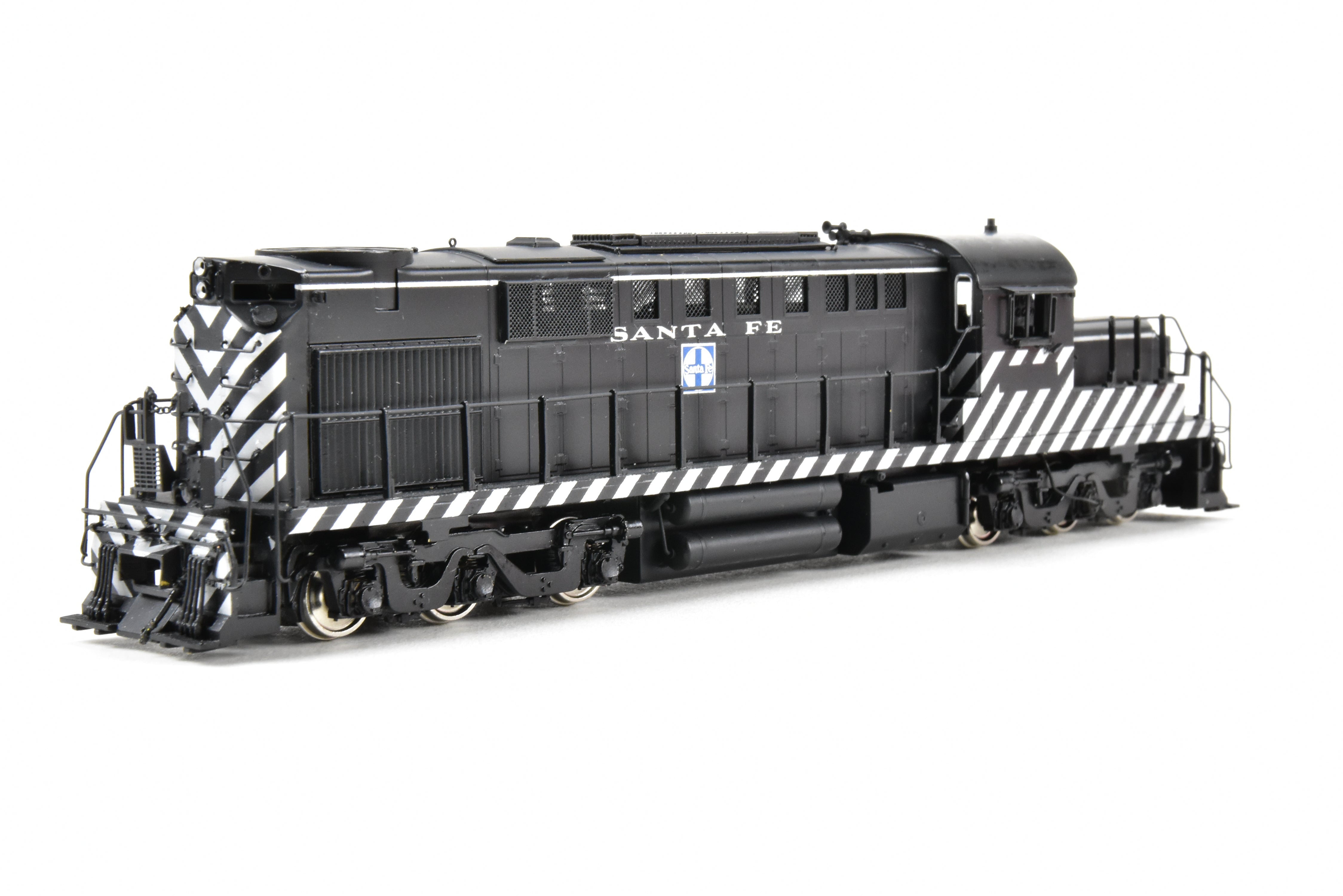 HO Scale Brass Model Train Imported by Brass Key Imports - ATSF Santa Fe RSD - 15 (DL - 600B) Low - Hood Custom Series #69 Factory - Painted But Un - Numbered Model