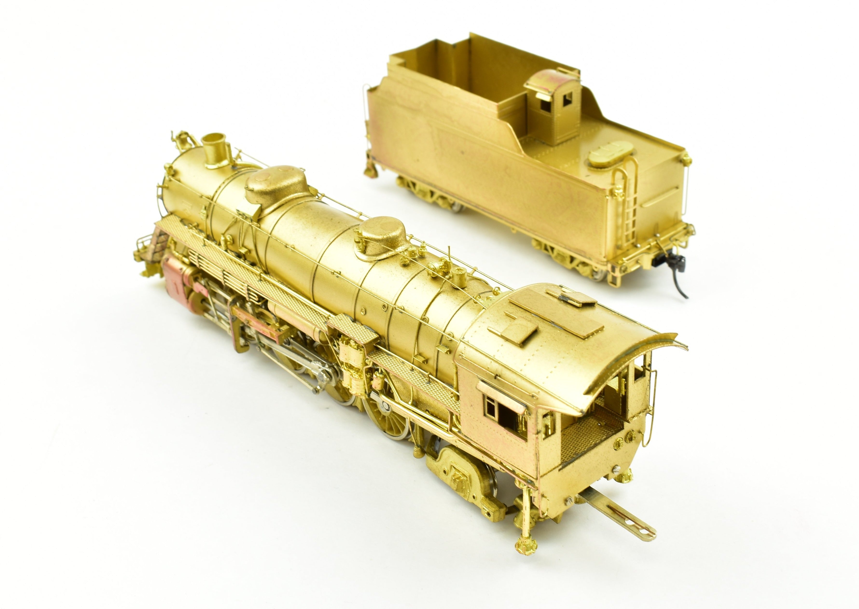 HO Scale Brass Key Imports Frisco 2-8-2 Mikado Locomotive #4000