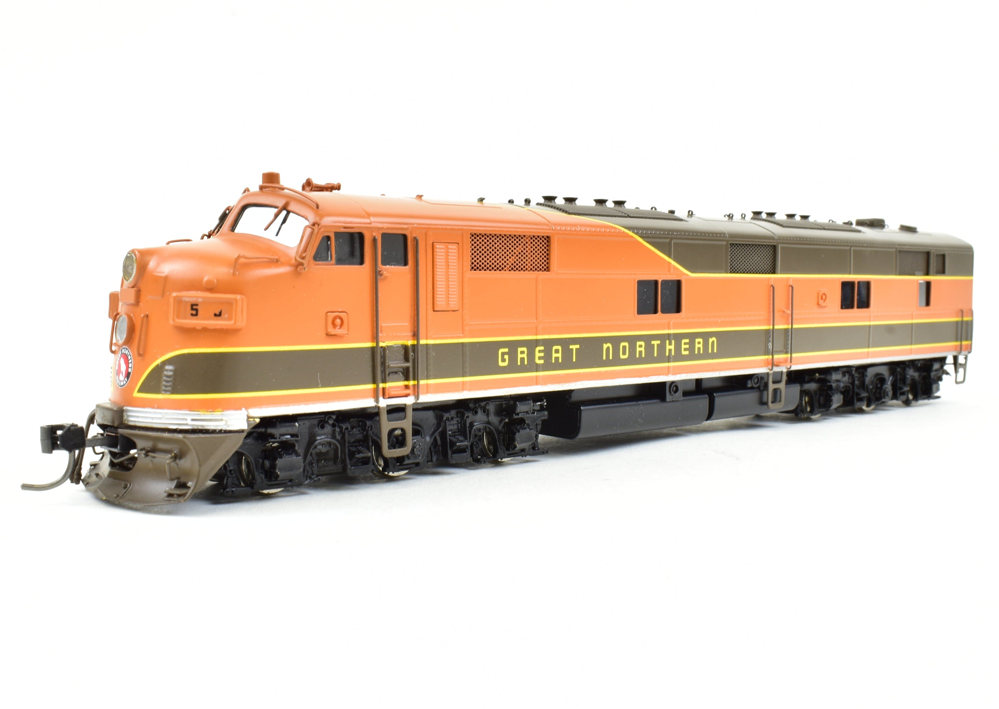 HO Scale Brass Oriental Limited Model Train - Great Northern EMD E7A 2000 HP Standard Factory Painted Locomotive #502