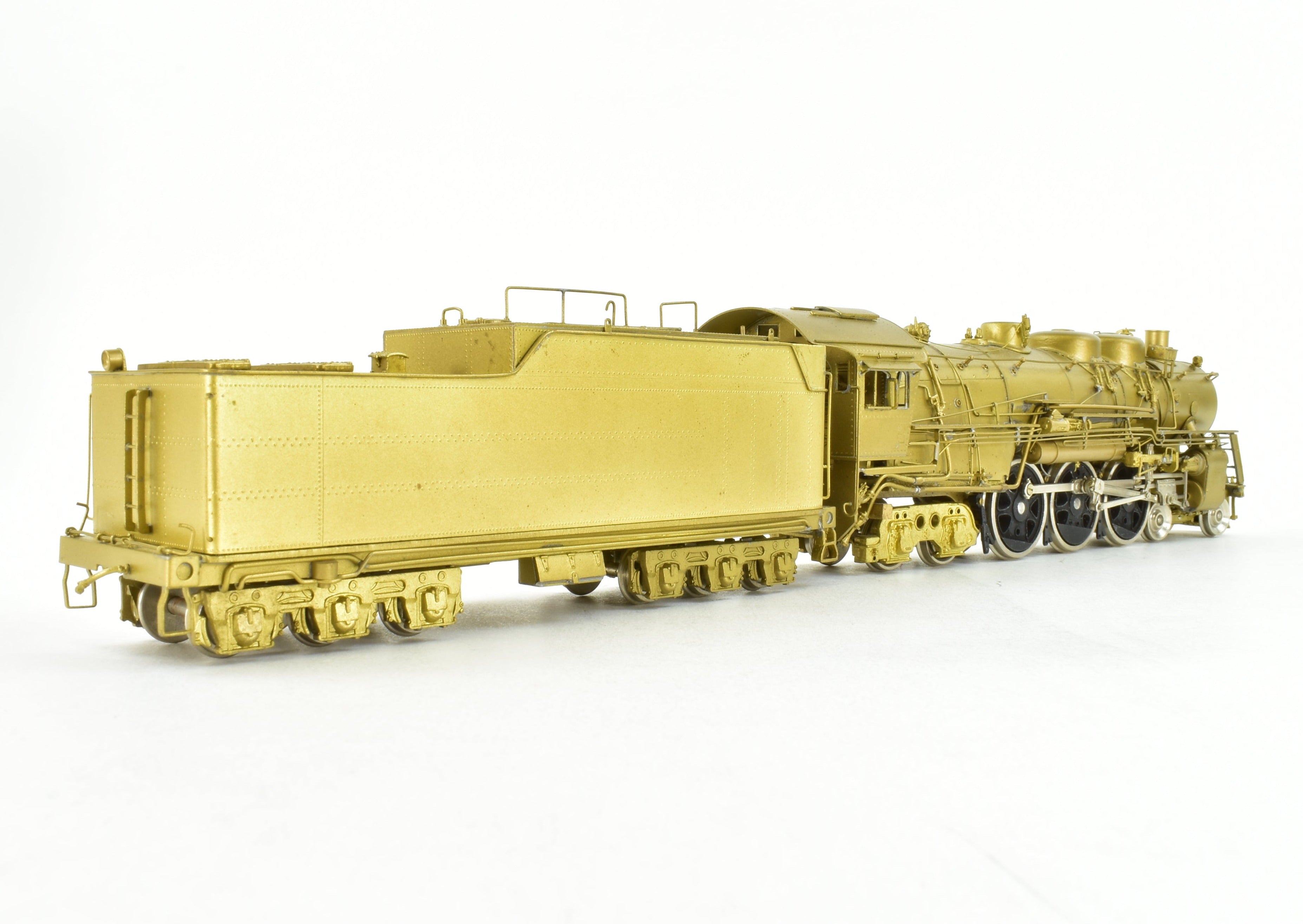 High - Quality HO Scale Brass Key Imports ATSF - Santa Fe 3450 Class 4 - 6 - 4 Modernized Model Train