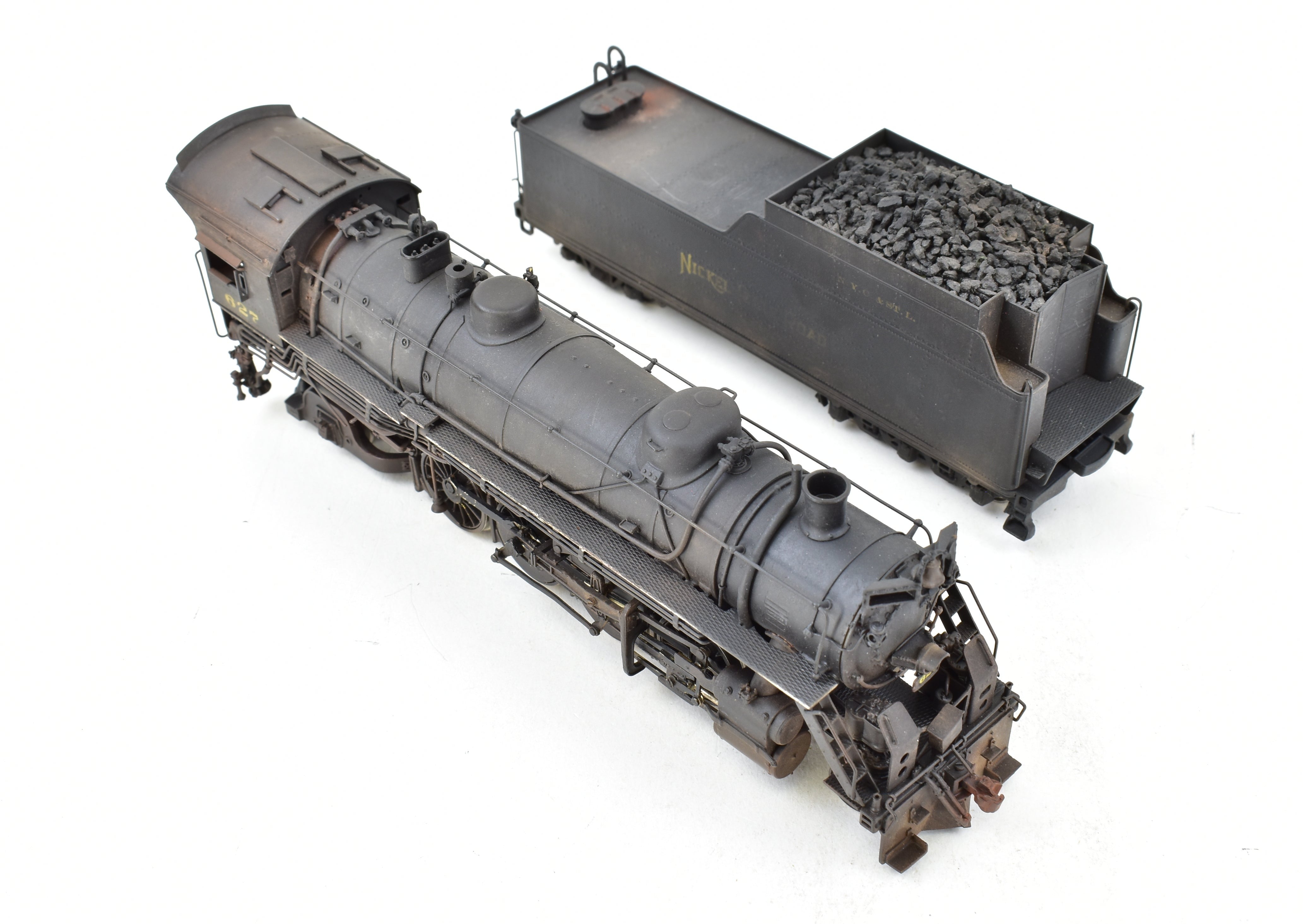 HO Scale Brass NKP - Nickel Plate Road H - 6d 2 - 8 - 2 Mikado CP No. 627 Model