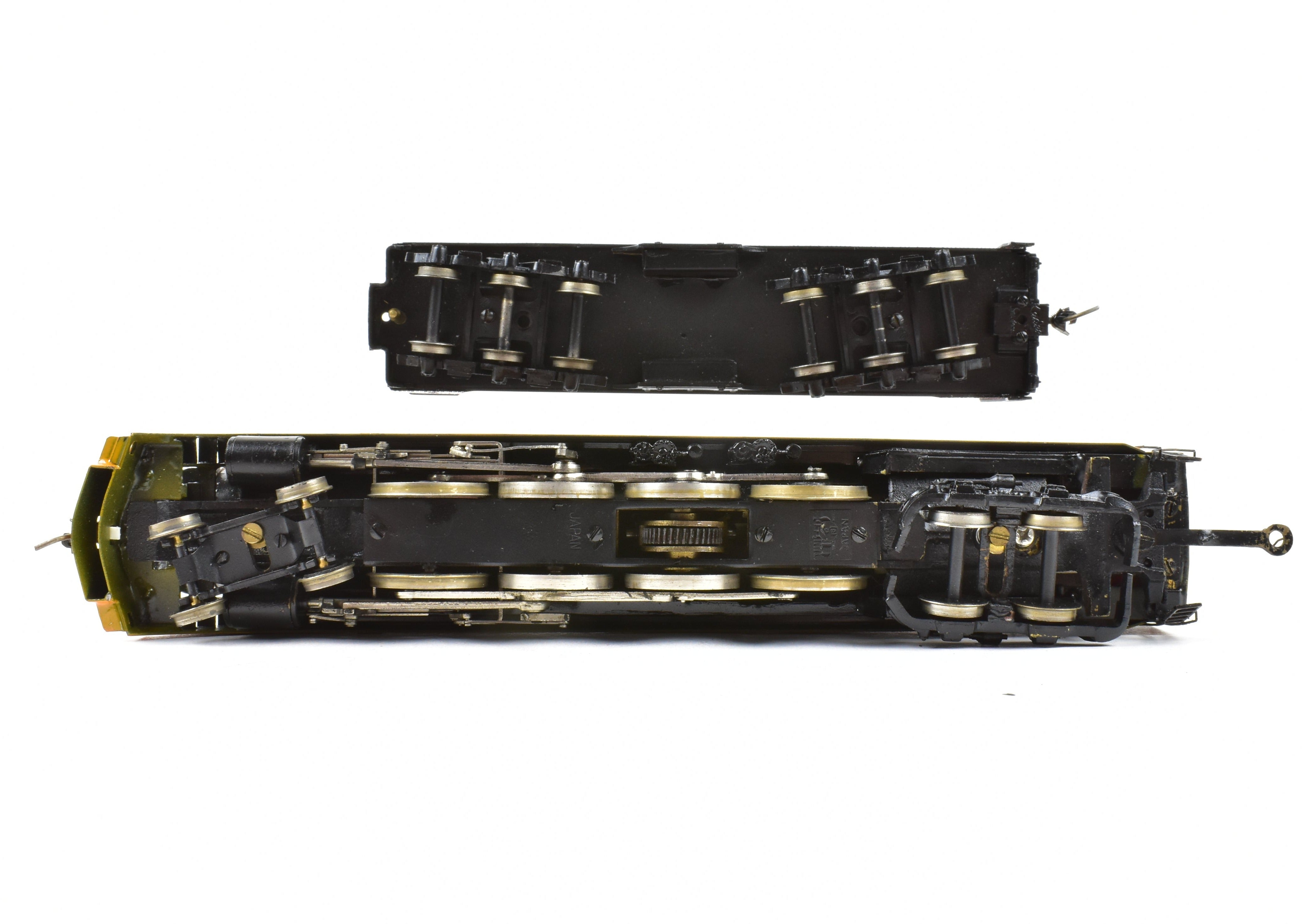 High - Quality HO Scale Brass Pacific Fast Mail (PFM) Model - United SP - Southern Pacific Class GS - 4 4 - 8 - 4 Locomotive with Custom - Painted Daylight Finish