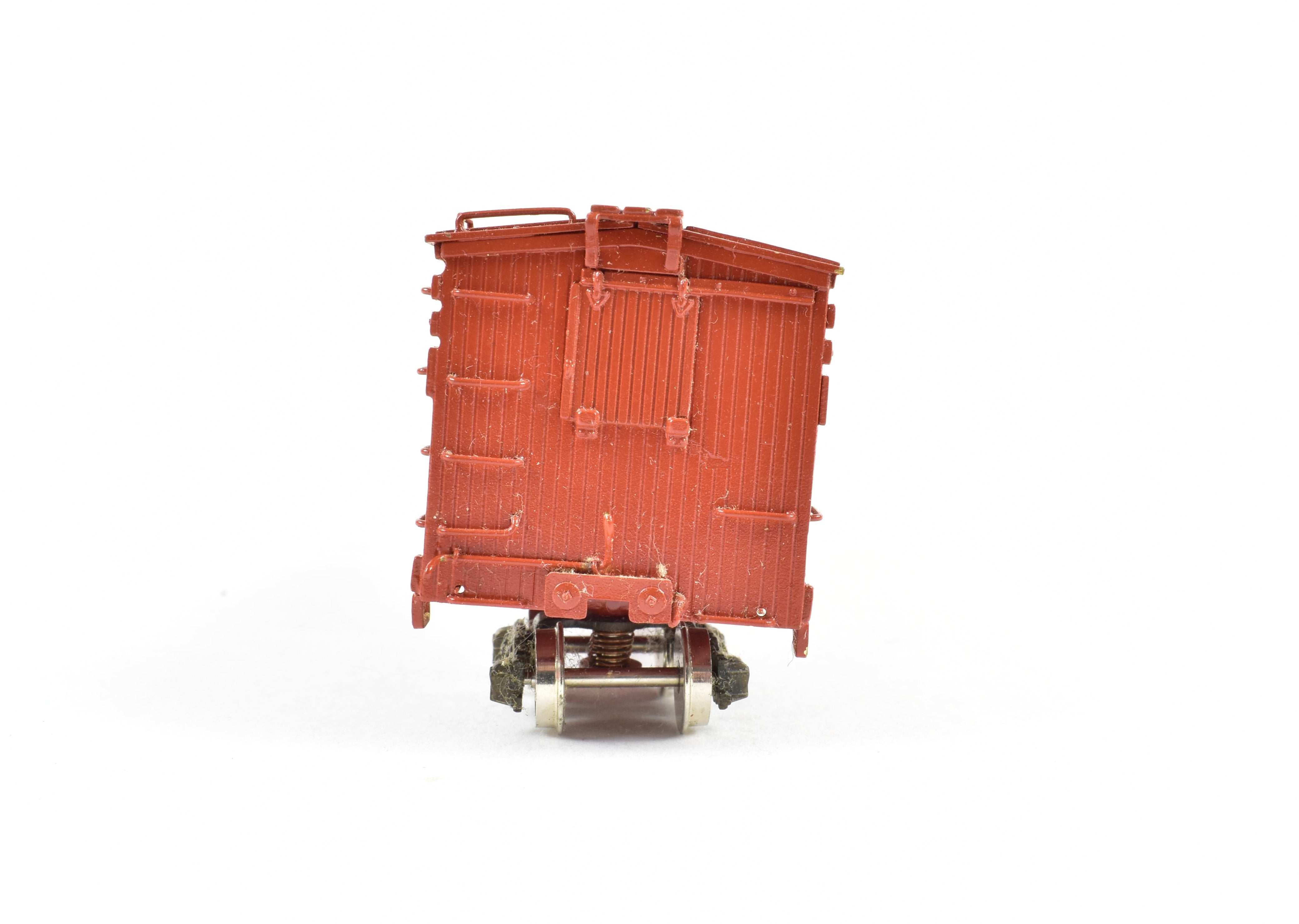 HOn3 Scale Brass Precision Model 30' Stock Car by Precision Scale Co. for Colorado and Southern (C&S) or Rio Grande Southern (RGS) Railroads, Sold As-Is