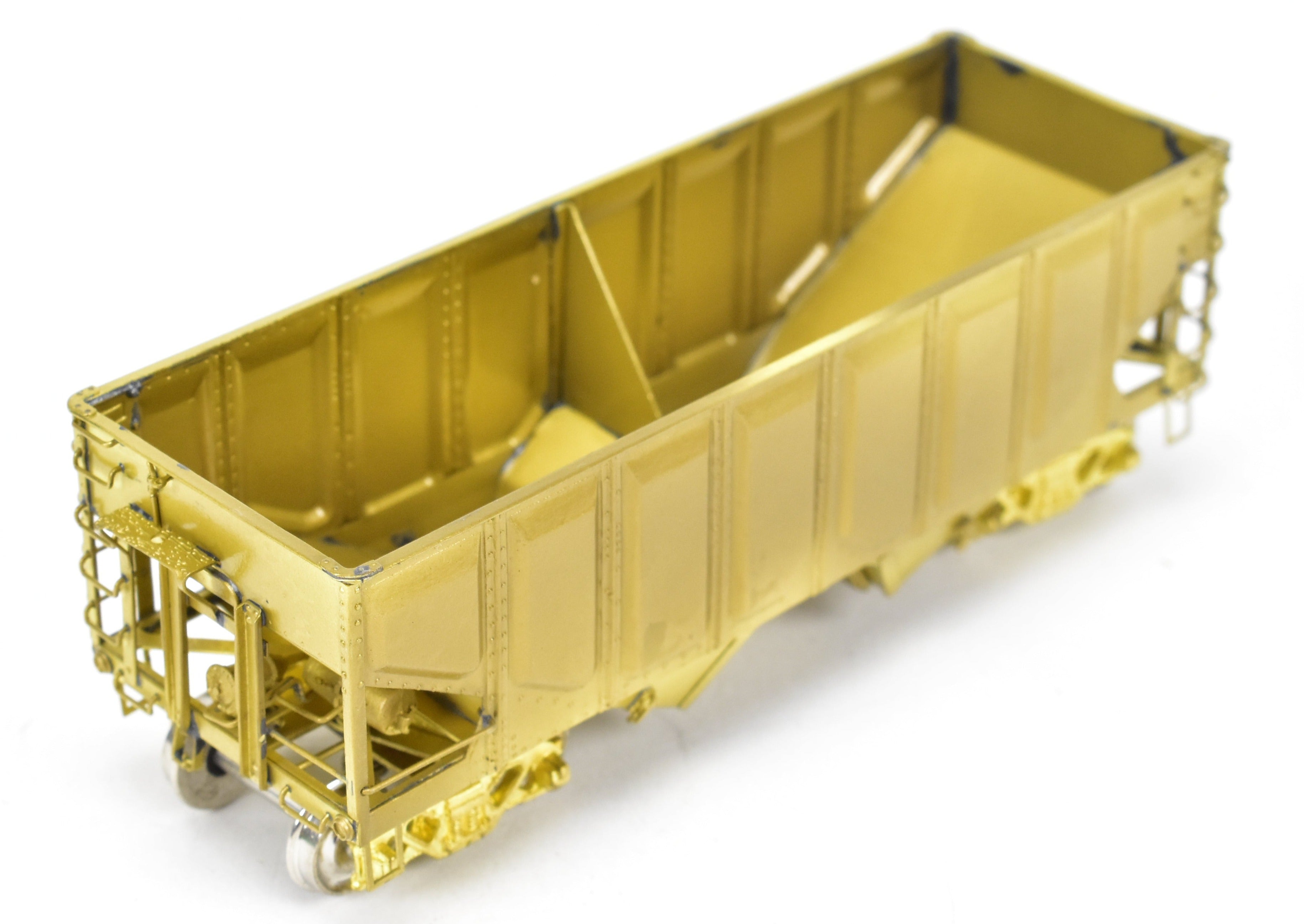 HO Scale Brass Model Railroad USRA - United States Railway Administration 2 - Bay Hopper Car by Overland Models, Inc. for Various Roads