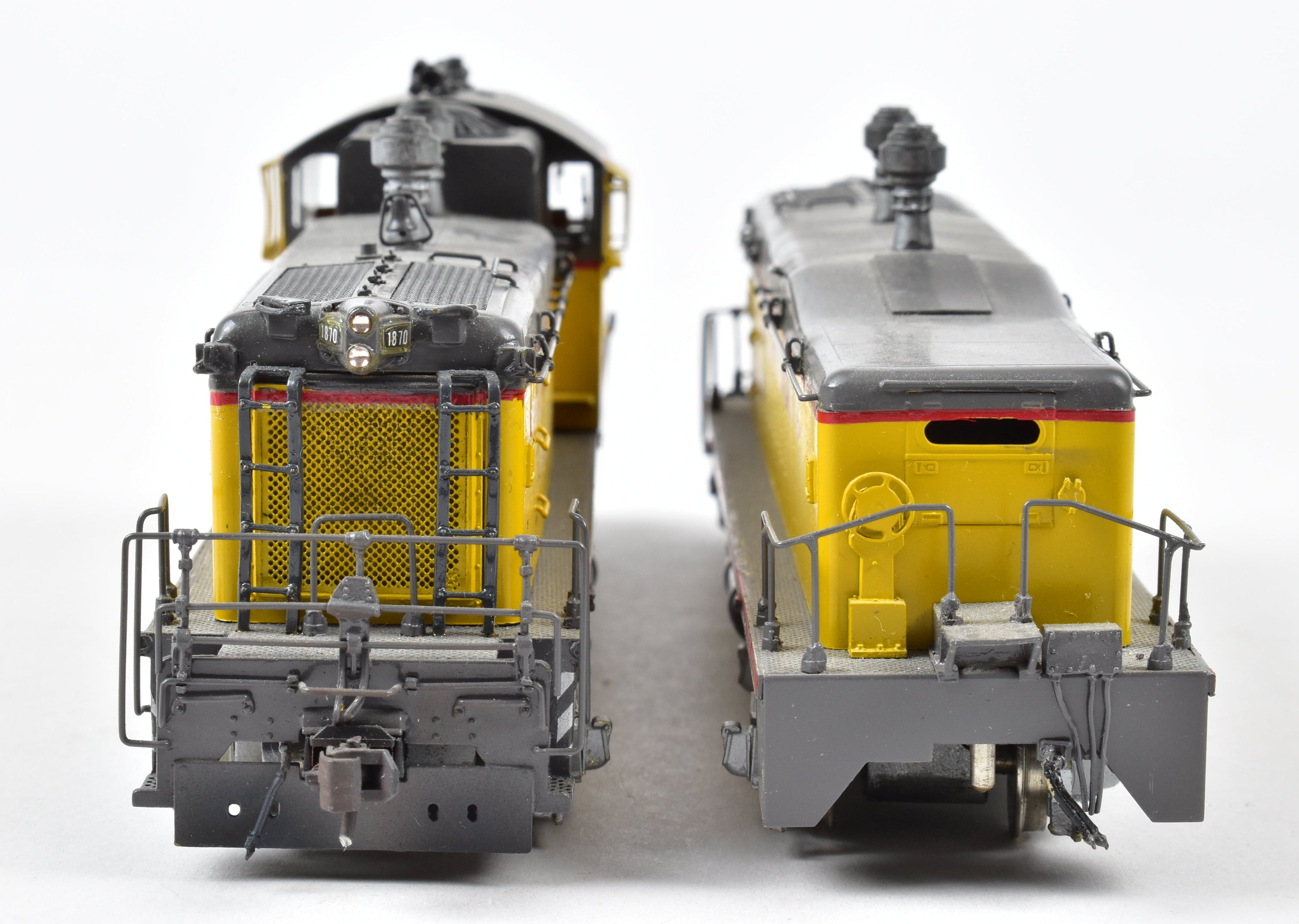 HO Scale Brass Union Pacific TR - 5 Cow/Calf Set Model by Overland Models, Inc. (OMI) for Cajon Pass Helper